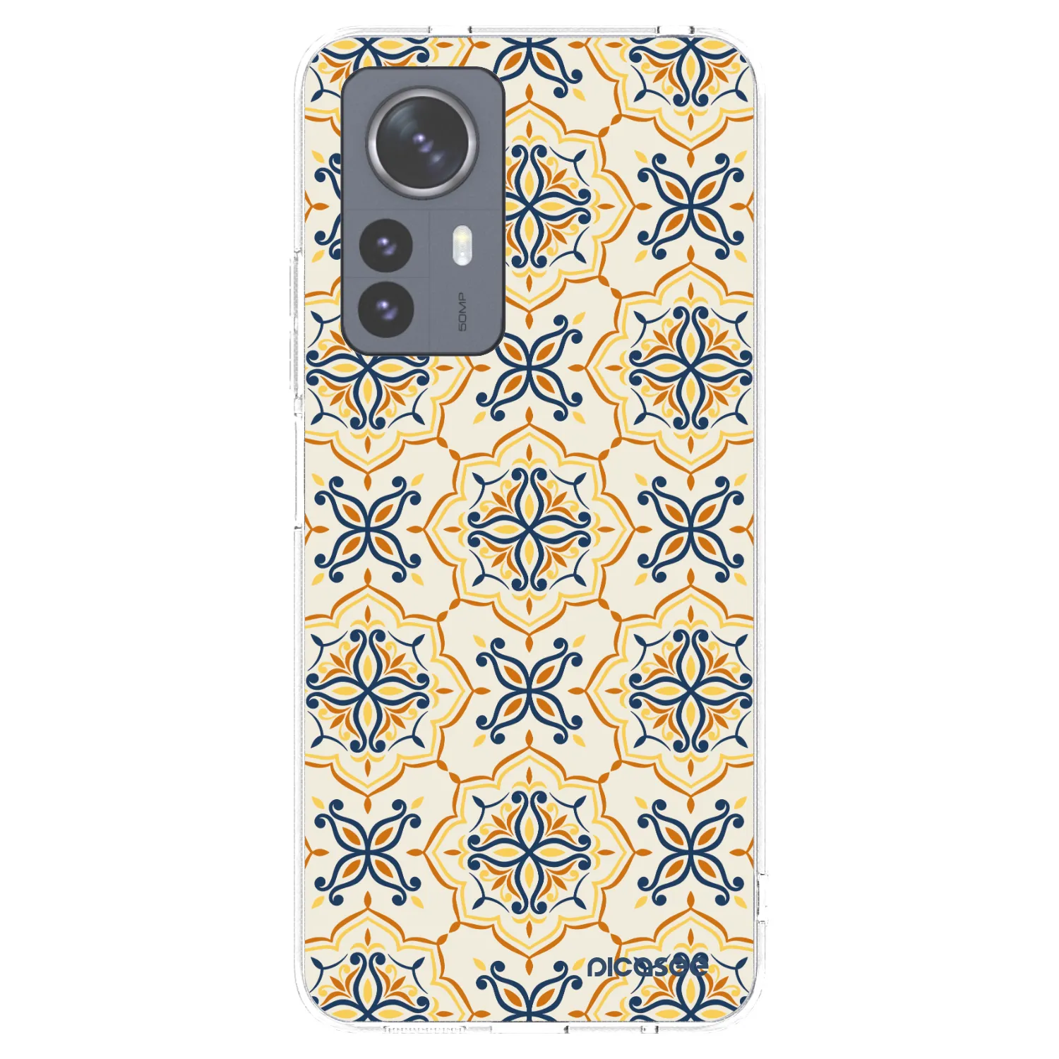 Picasee Xiaomi 12 Pro Hülle - Transparentes Silikon - Majolica