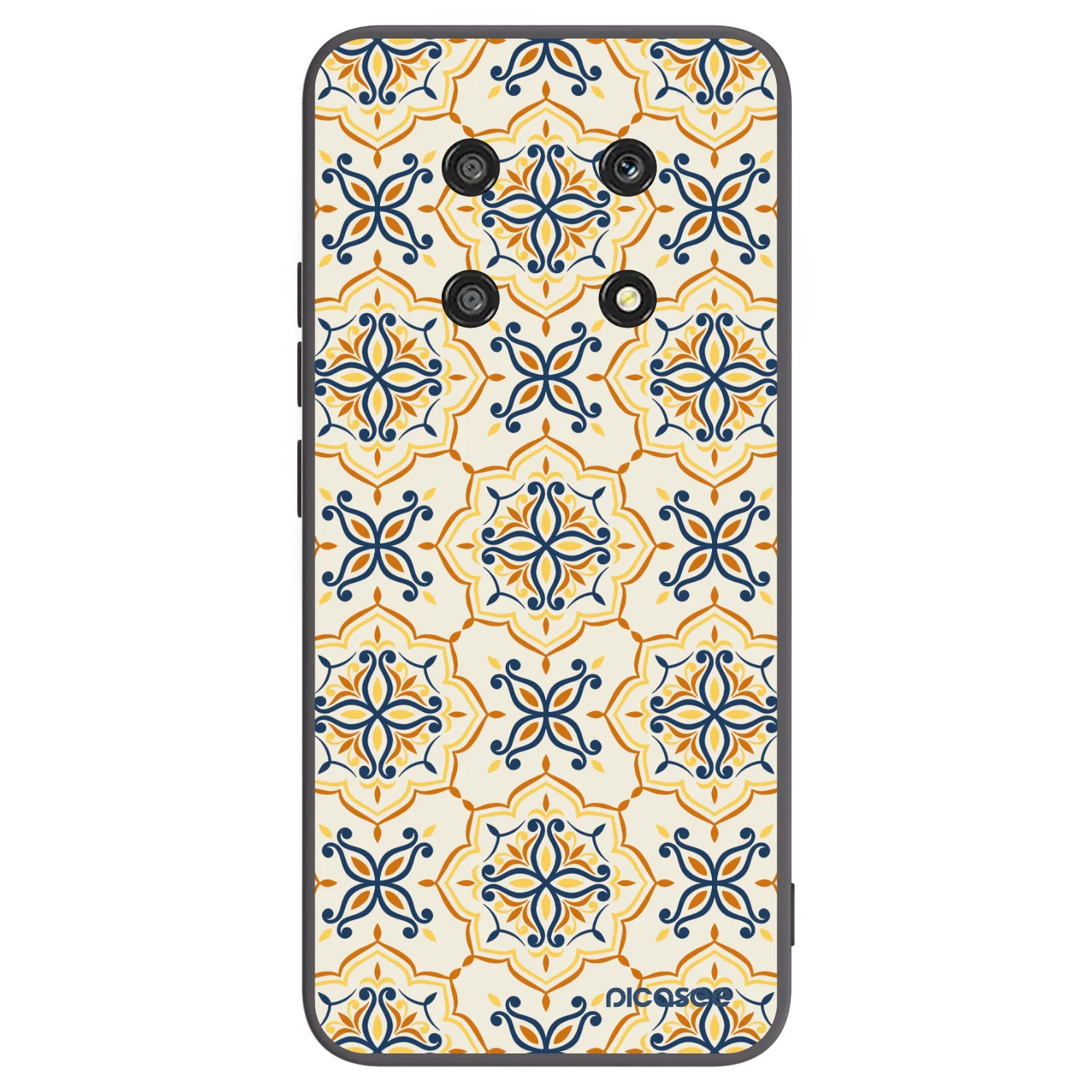 Picasee Honor Magic4 Lite 5G Hülle - Schwarzes Silikon - Majolica
