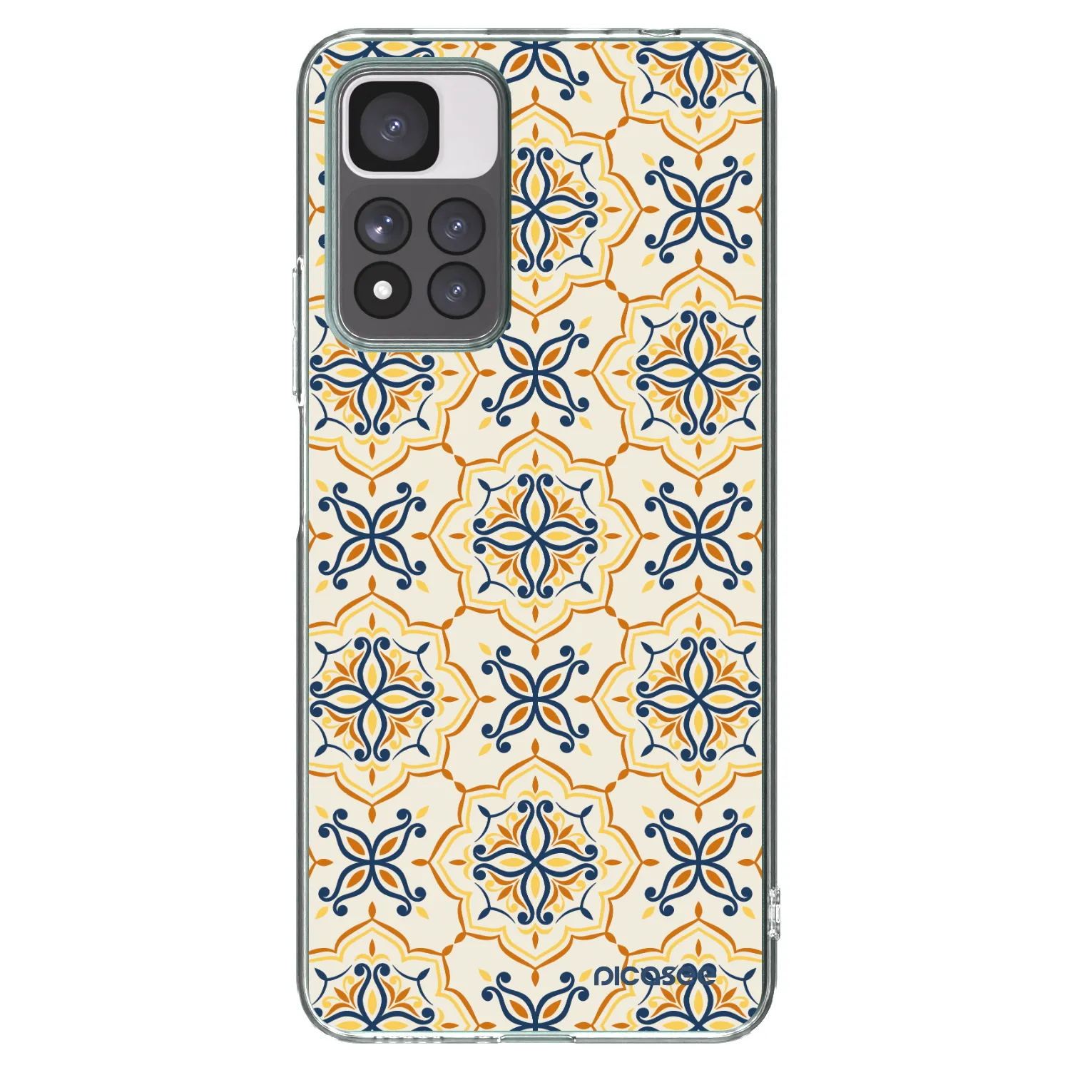 Picasee Xiaomi Redmi Note 11 Pro+ 5G Hülle - Transparentes Silikon - Majolica
