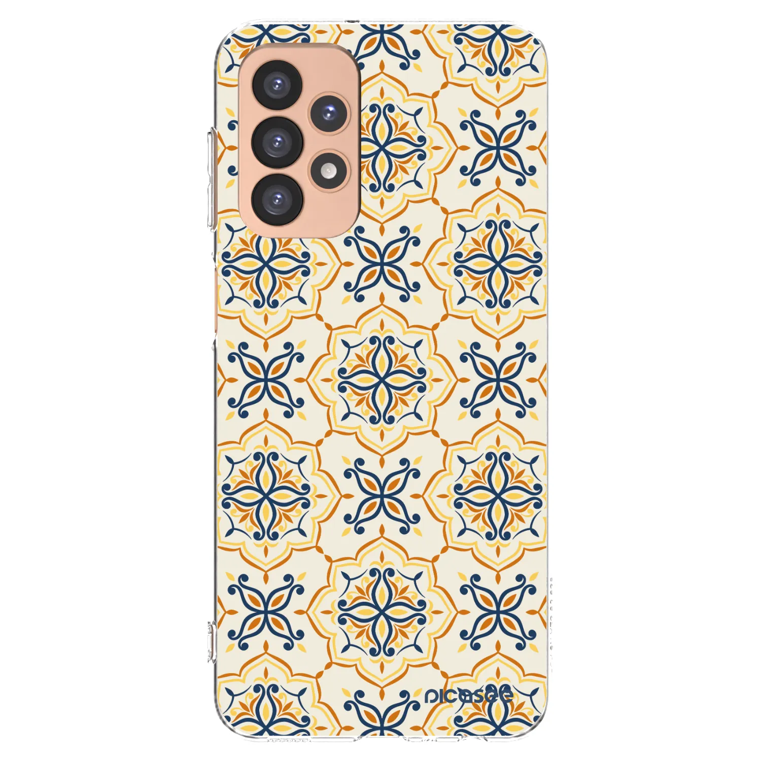 Picasee Samsung Galaxy A23 A236B 5G Hülle - Transparentes Silikon - Majolica