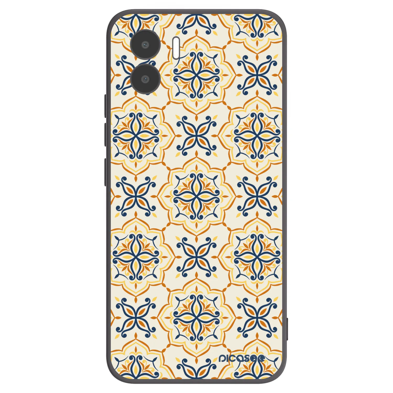 Picasee Xiaomi Redmi A1 Hülle - Schwarzes Silikon - Majolica