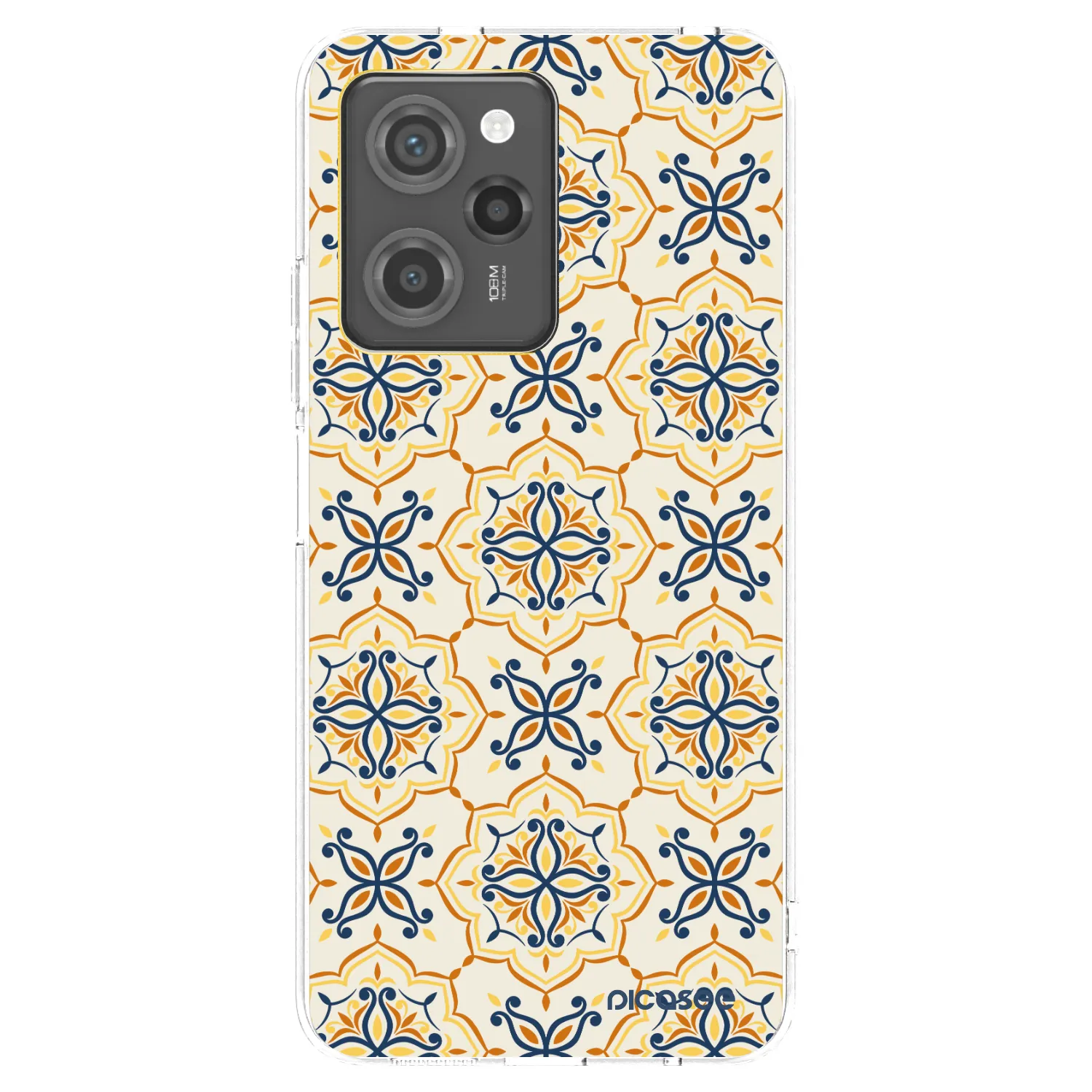 Picasee Xiaomi Poco X5 Pro Hülle - Schwarzes Silikon - Majolica