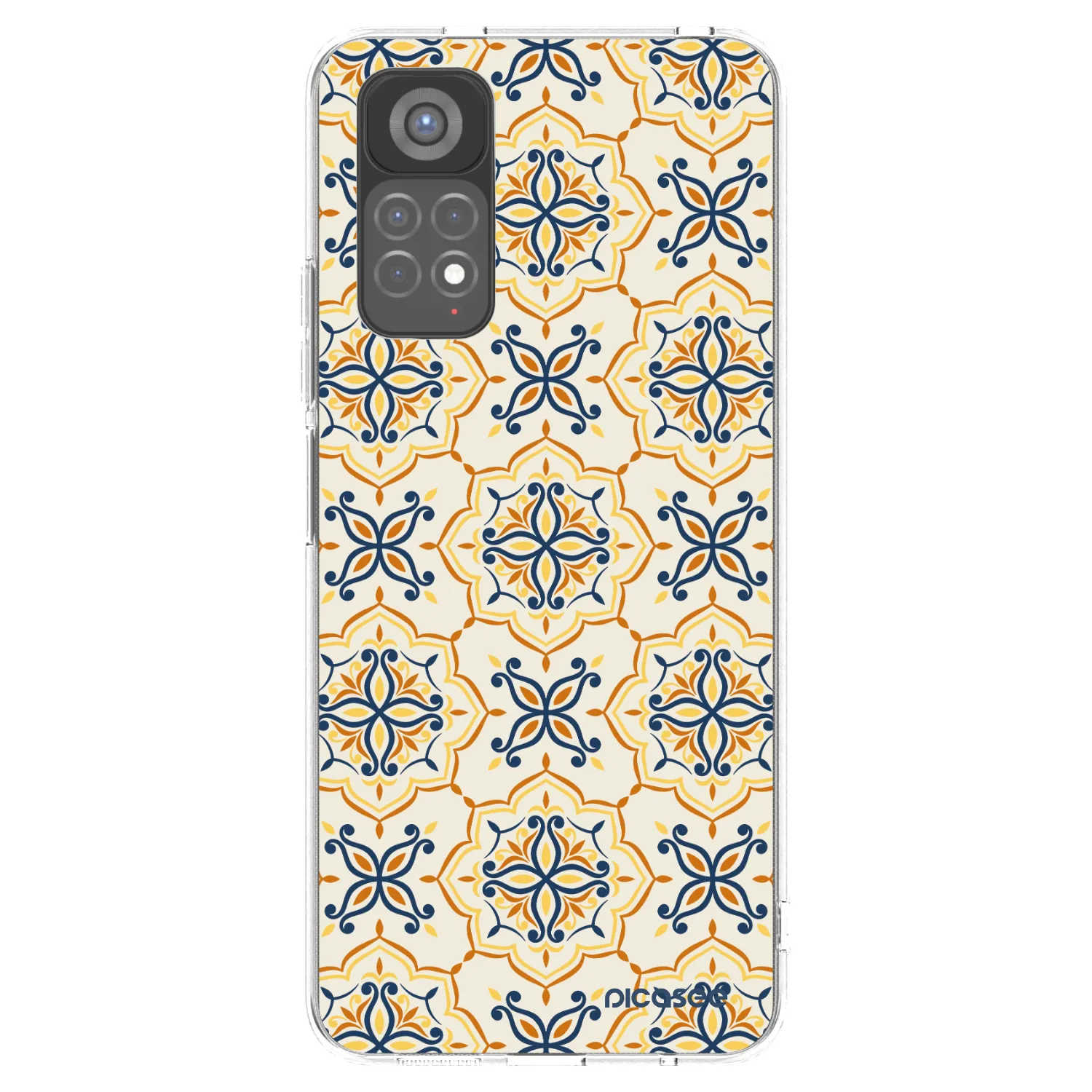 Picasee Xiaomi Redmi Note 11S 5G Hülle - Transparentes Silikon - Majolica