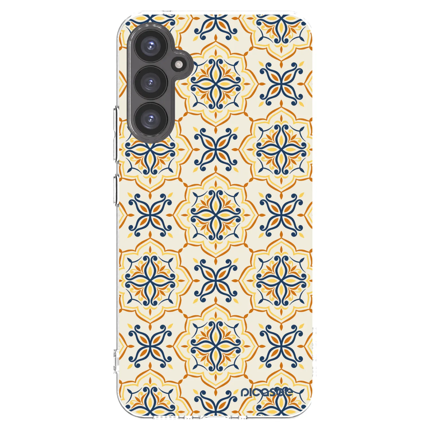 Picasee Samsung Galaxy A34 5G A346B Hülle - Transparentes Silikon - Majolica