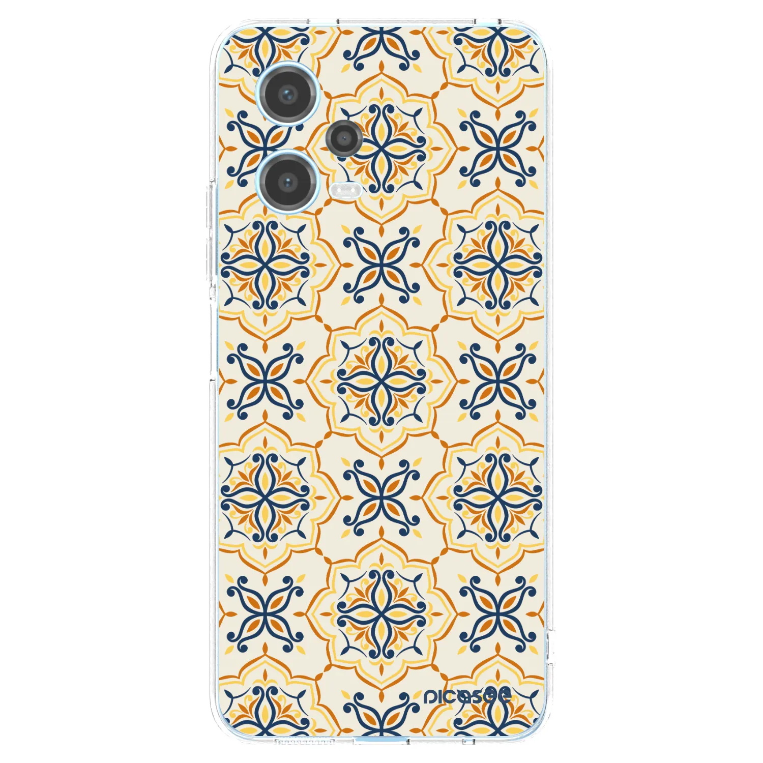 Picasee Xiaomi Redmi Note 12 5G Hülle - Transparentes Silikon - Majolica