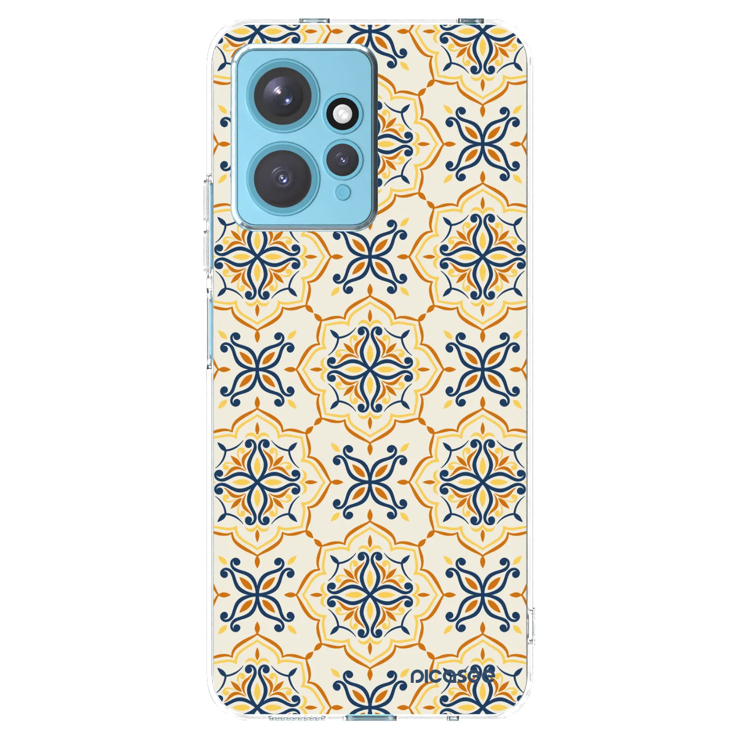 Picasee Xiaomi Redmi Note 12 4G Hülle - Transparentes Silikon - Majolica
