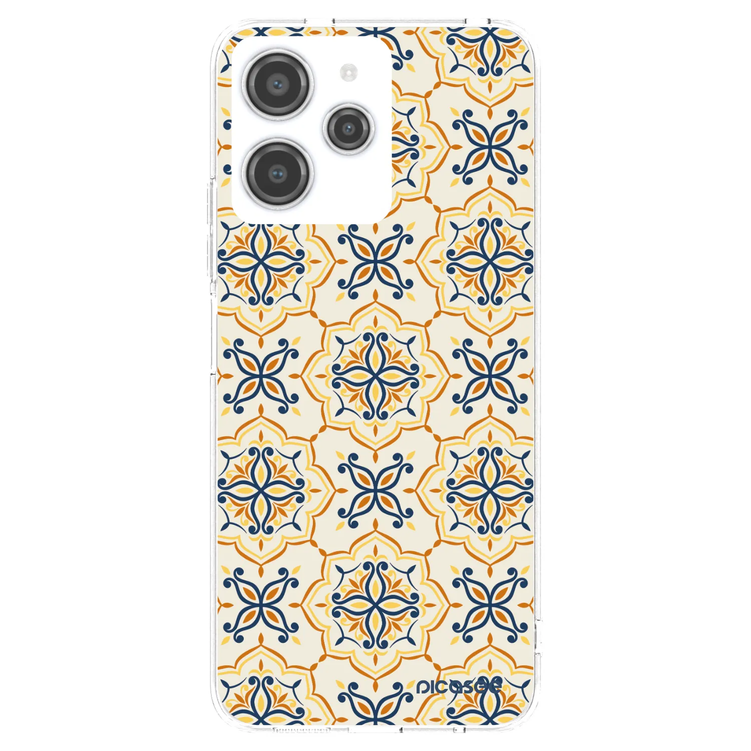 Picasee Xiaomi Redmi 12 4G Hülle - Transparentes Silikon - Majolica