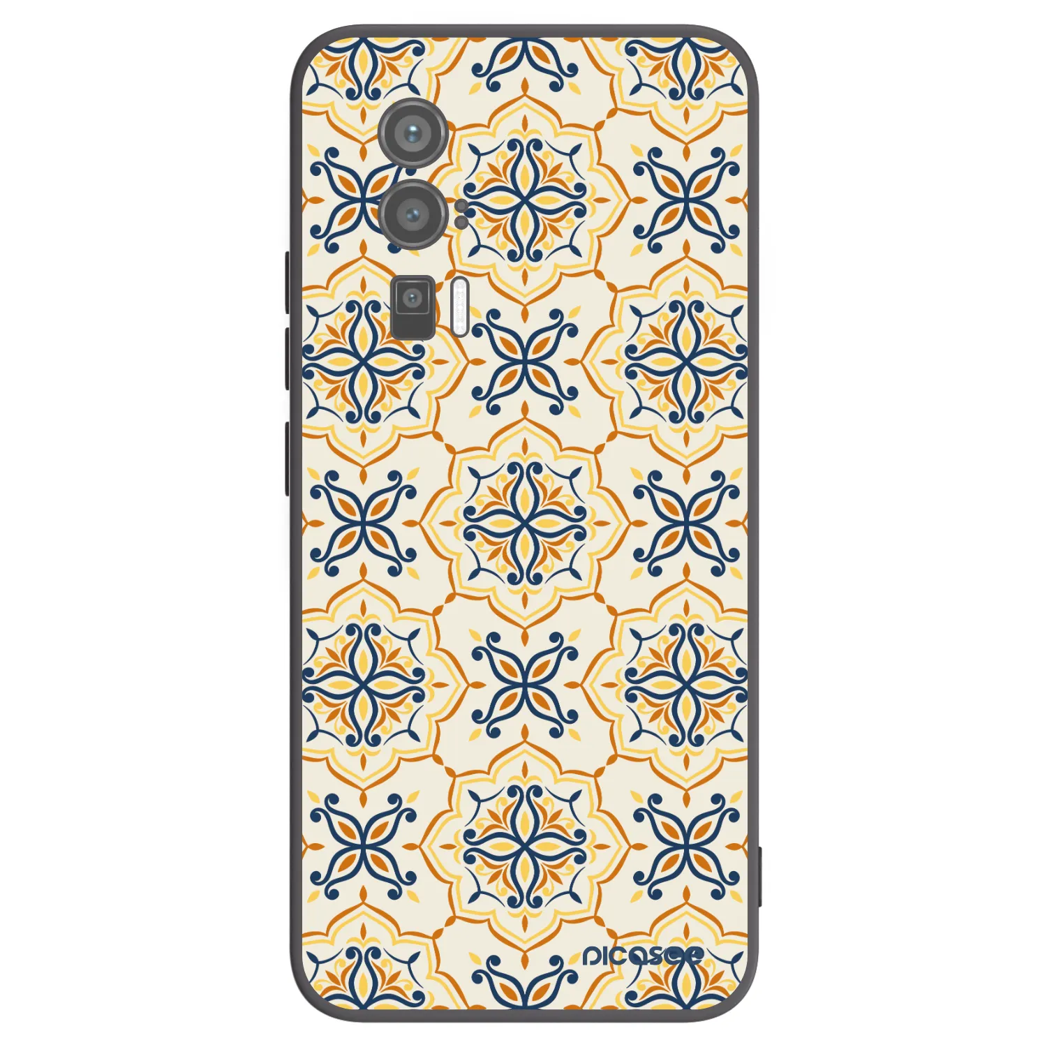 Picasee Xiaomi Poco F5 Pro 5G Hülle - Schwarzes Silikon - Majolica