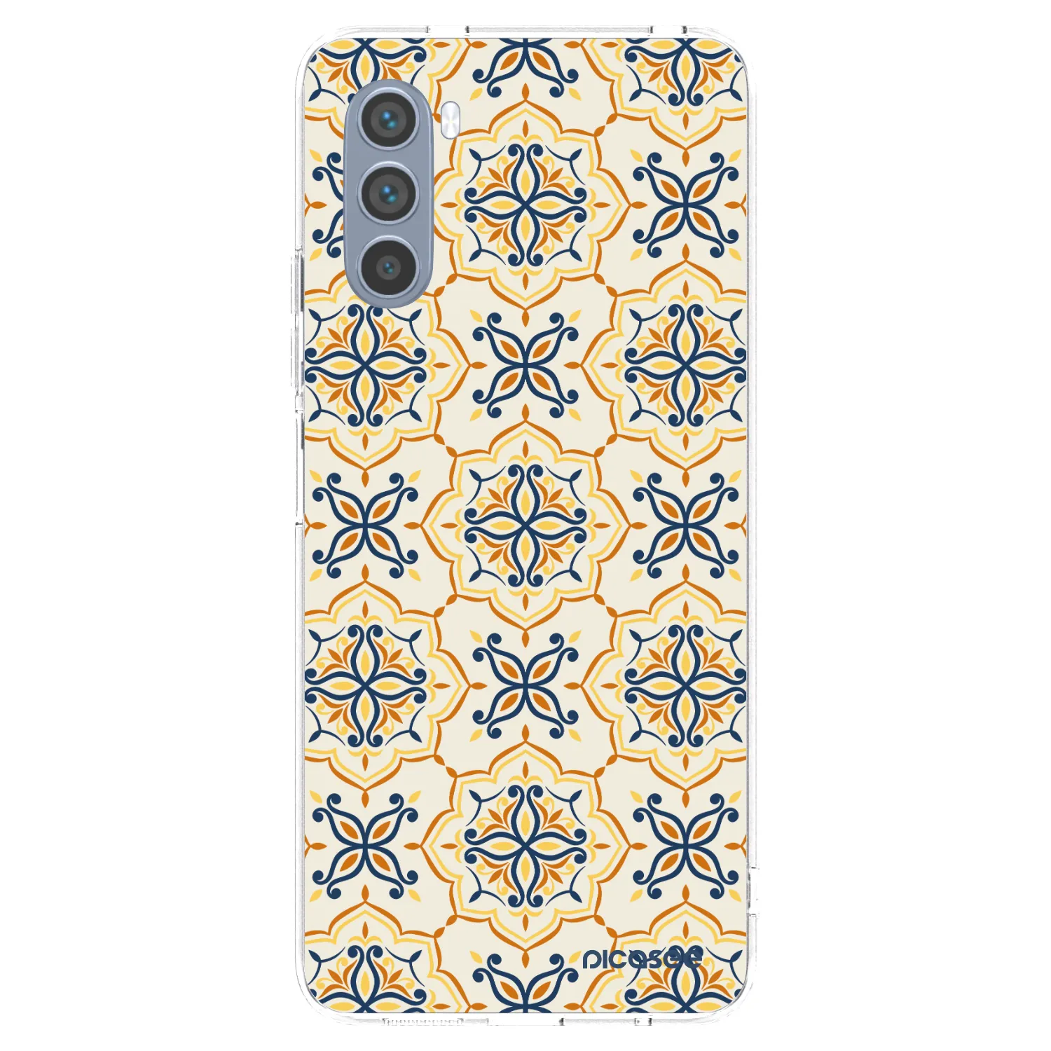 Picasee Motorola Moto G62 Hülle - Transparentes Silikon - Majolica
