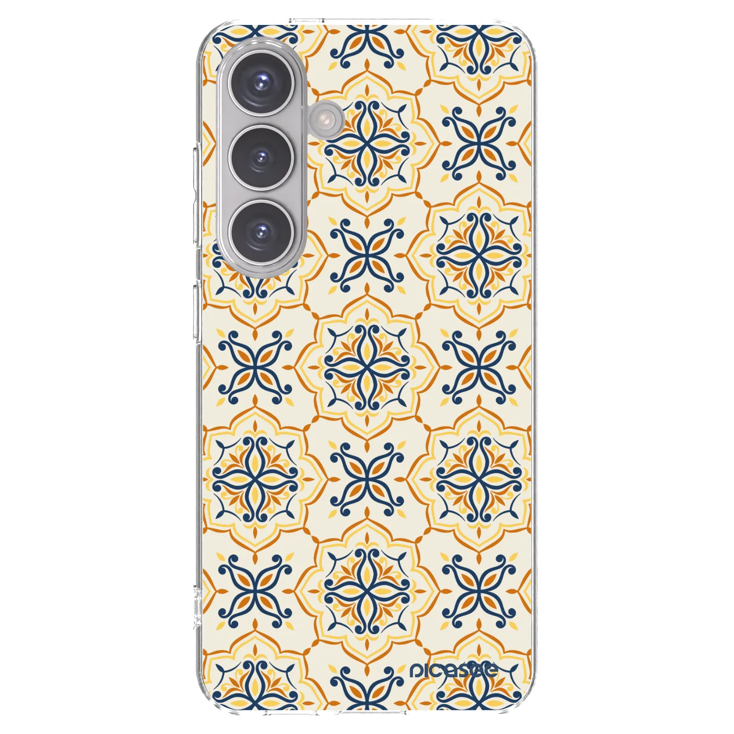 Picasee Samsung Galaxy S24 S921B 5G Hülle - Transparentes Silikon - Majolica