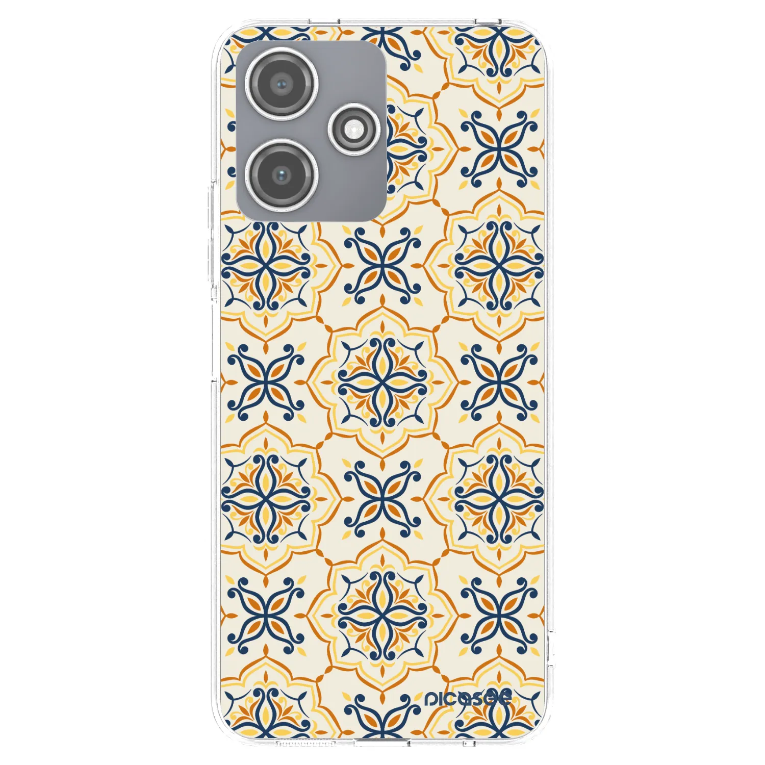 Picasee Xiaomi Redmi 12 5G Hülle - Transparentes Silikon - Majolica