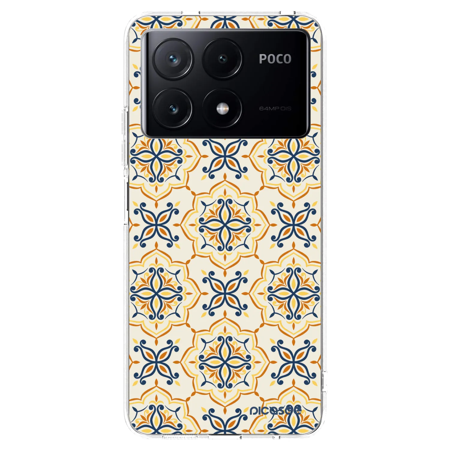 Picasee Xiaomi Poco X6 Pro Hülle - Transparentes Silikon - Majolica
