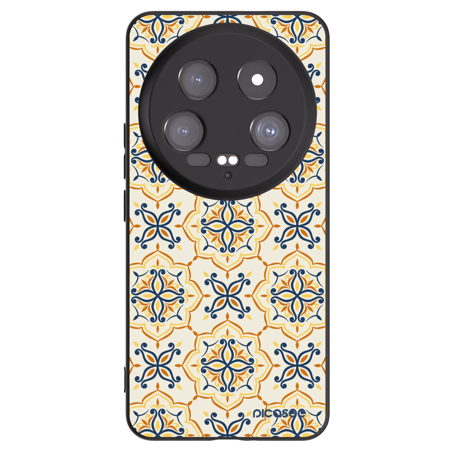 Picasee Xiaomi 14 Ultra Hülle - Schwarzes Silikon - Majolica