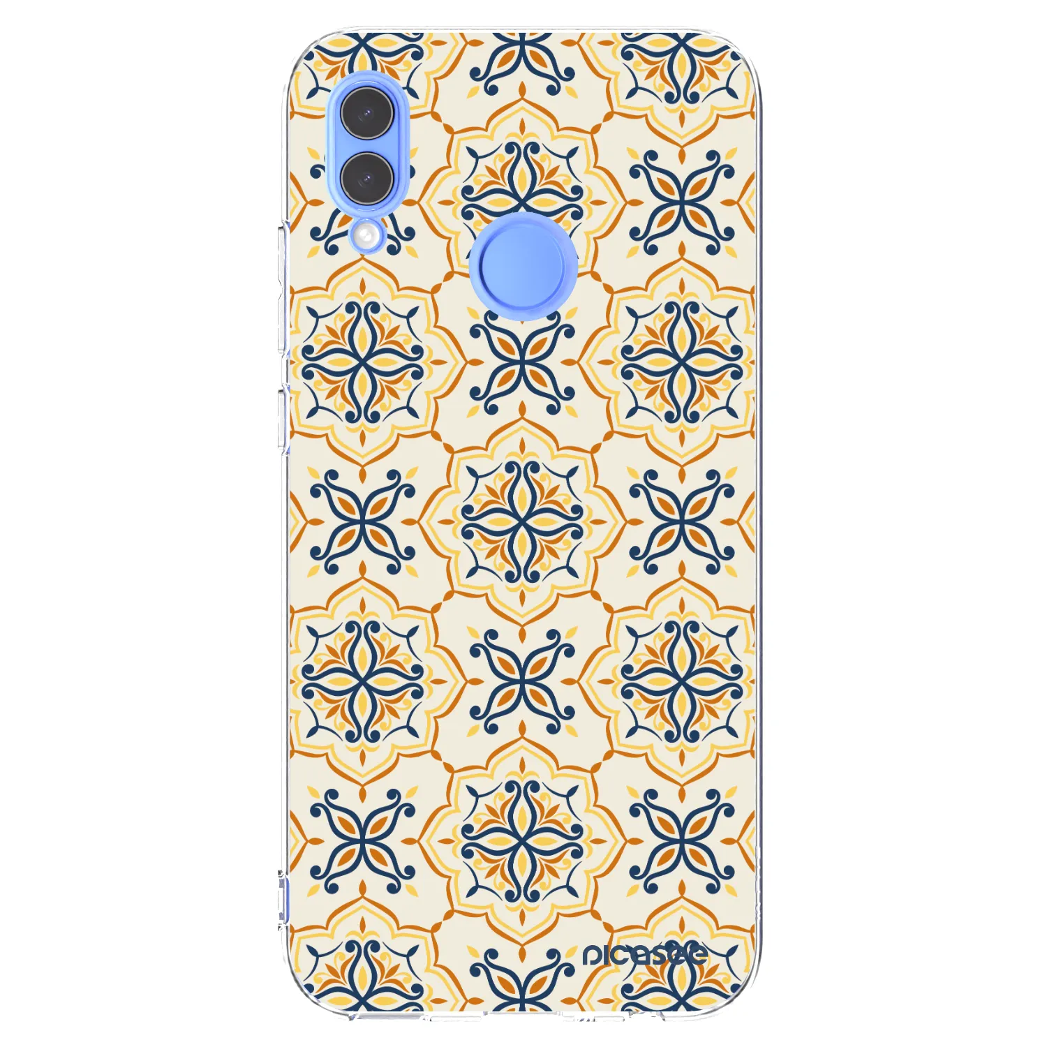 Picasee Huawei P Smart 2019 Hülle - Transparentes Silikon - Majolica