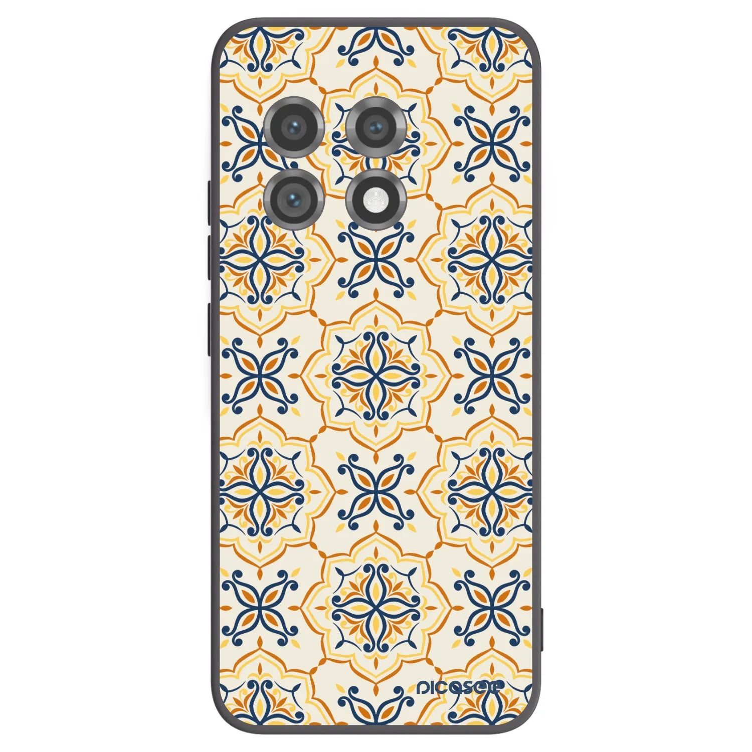 Picasee OnePlus 11 5G Hülle - Schwarzes Silikon - Majolica