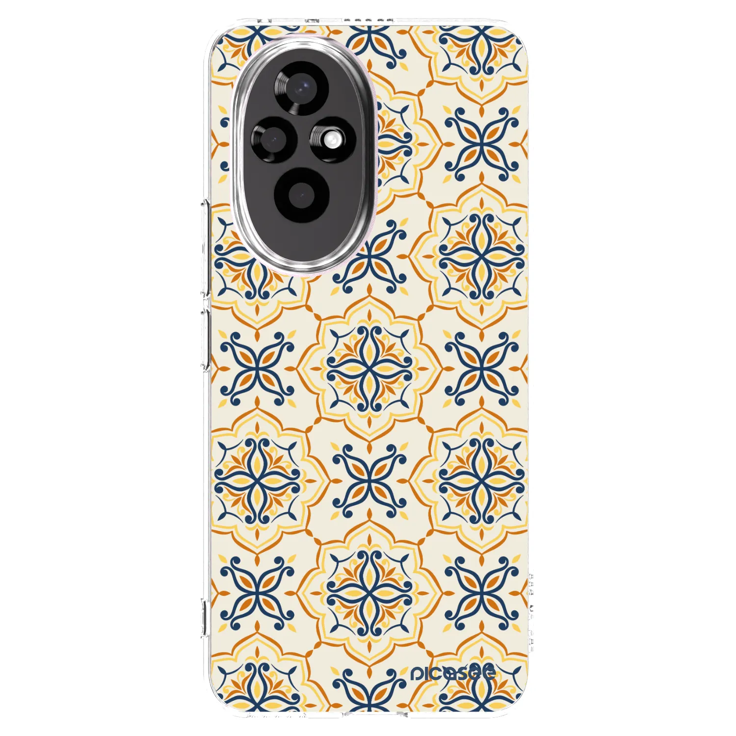 Picasee Honor 200 Pro 5G Hülle - Transparentes Silikon - Majolica