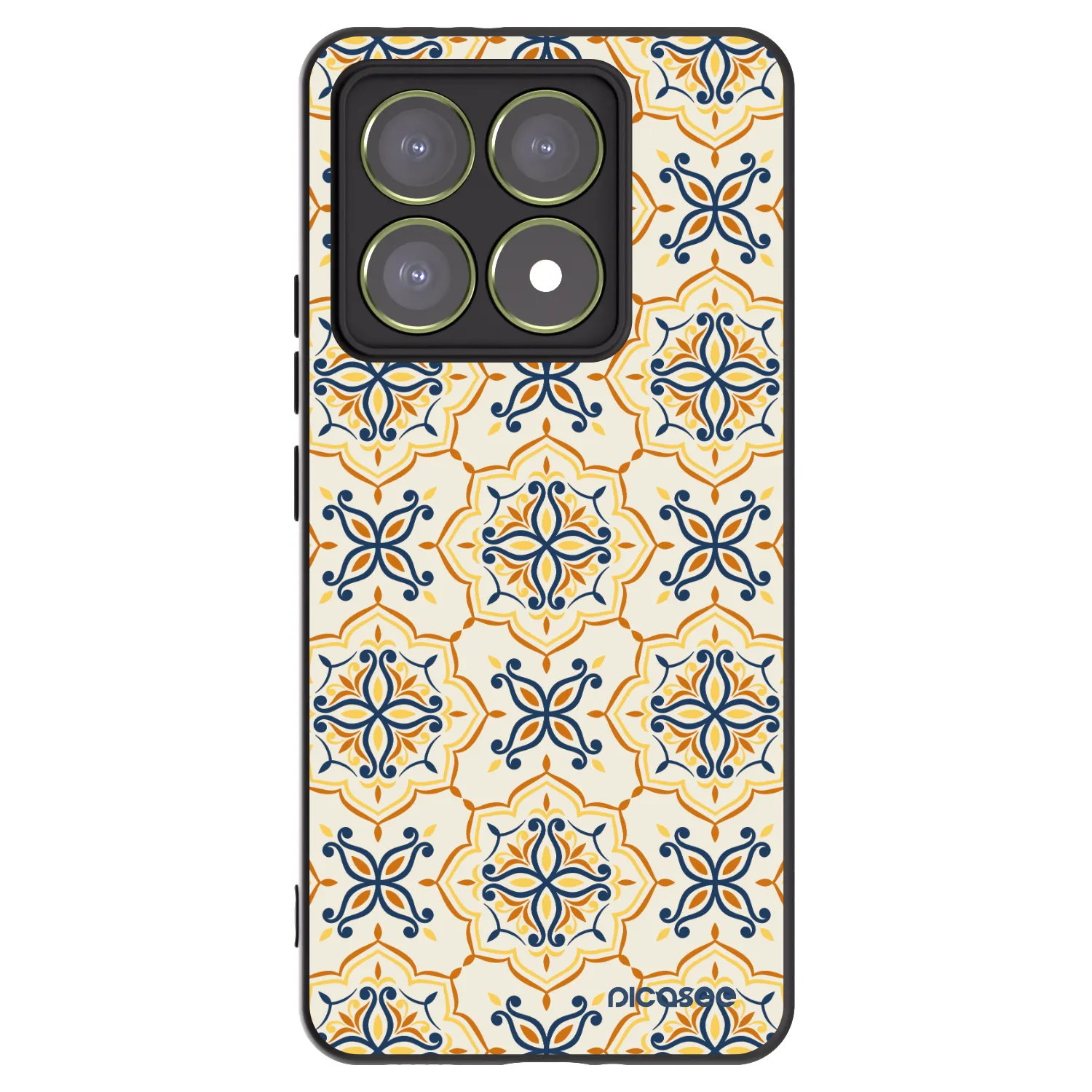 Picasee Xiaomi 14T Hülle - Schwarzes Silikon - Majolica