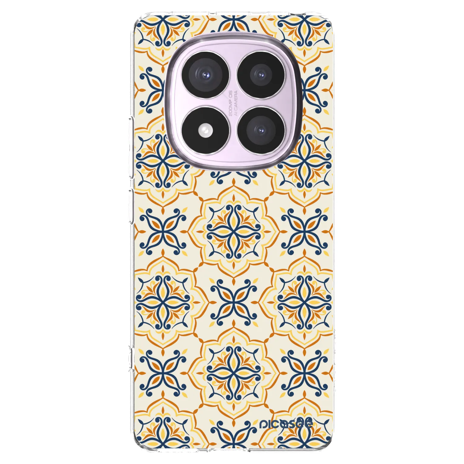 Picasee Xiaomi Redmi Note 14 Pro 5G Hülle - Transparentes Silikon - Majolica
