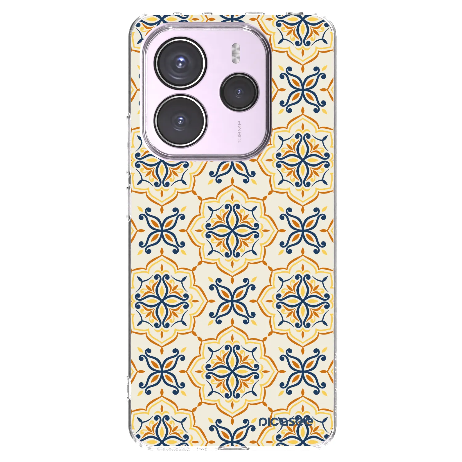 Picasee Xiaomi Redmi Note 14 5G Hülle - Transparentes Silikon - Majolica