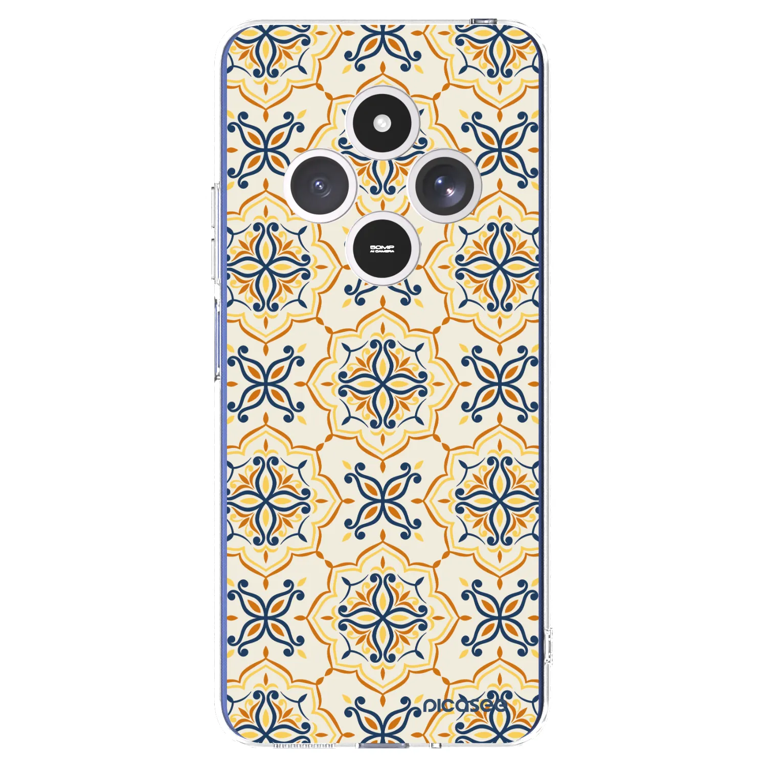 Picasee Xiaomi Redmi 14C Hülle - Transparentes Silikon - Majolica