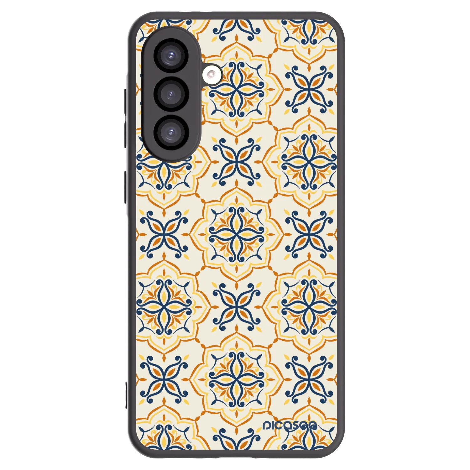 Picasee Samsung Galaxy A26 5G A266B Hülle - Schwarzes Silikon - Majolica