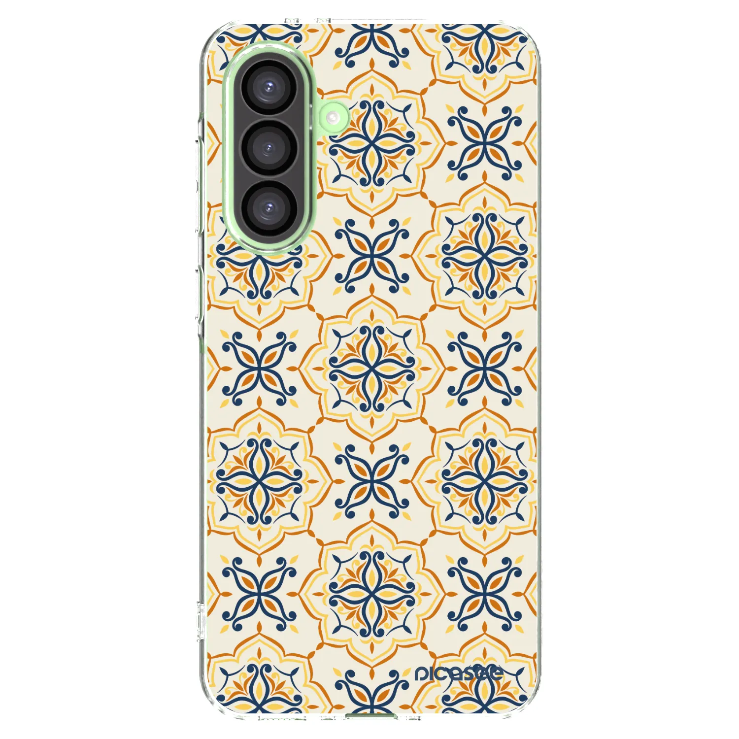 Picasee Samsung Galaxy A26 5G A266B Hülle - Transparentes Silikon - Majolica