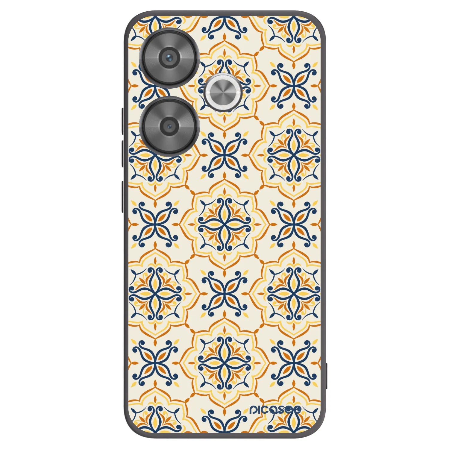 Picasee Xiaomi Poco F6 Hülle - Schwarzes Silikon - Majolica