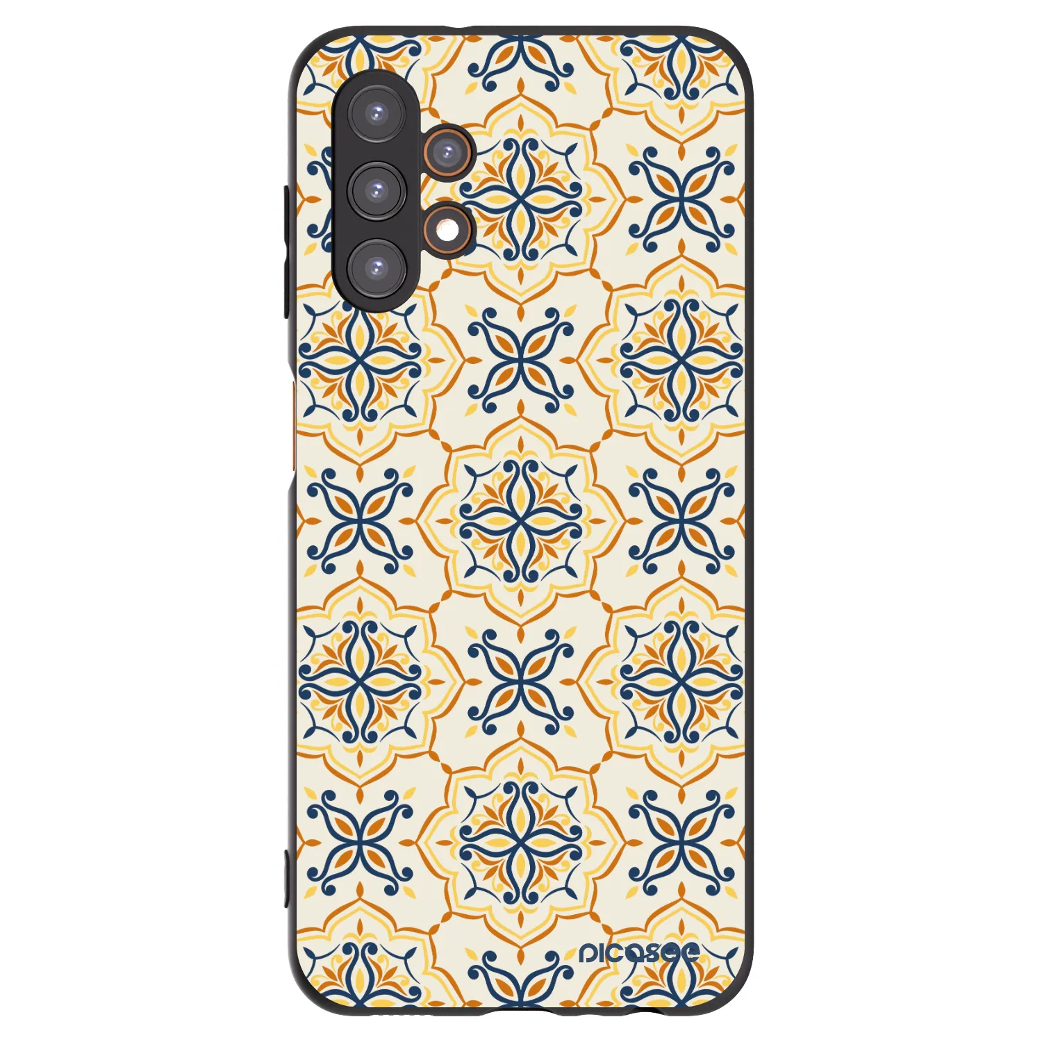 Picasee Samsung Galaxy A13 5G Hülle - Schwarzes Silikon - Majolica