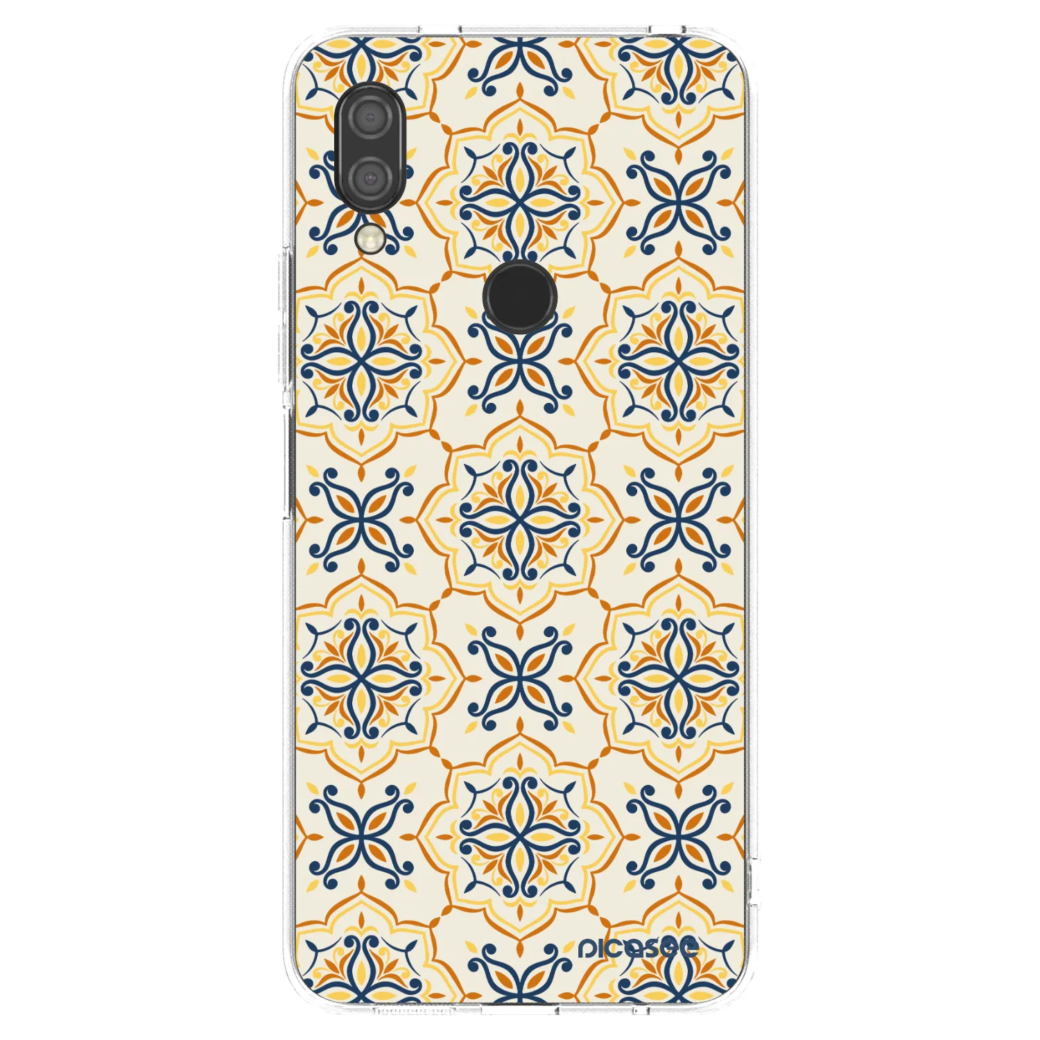 Picasee Xiaomi Redmi 7 Hülle - Transparentes Silikon - Majolica