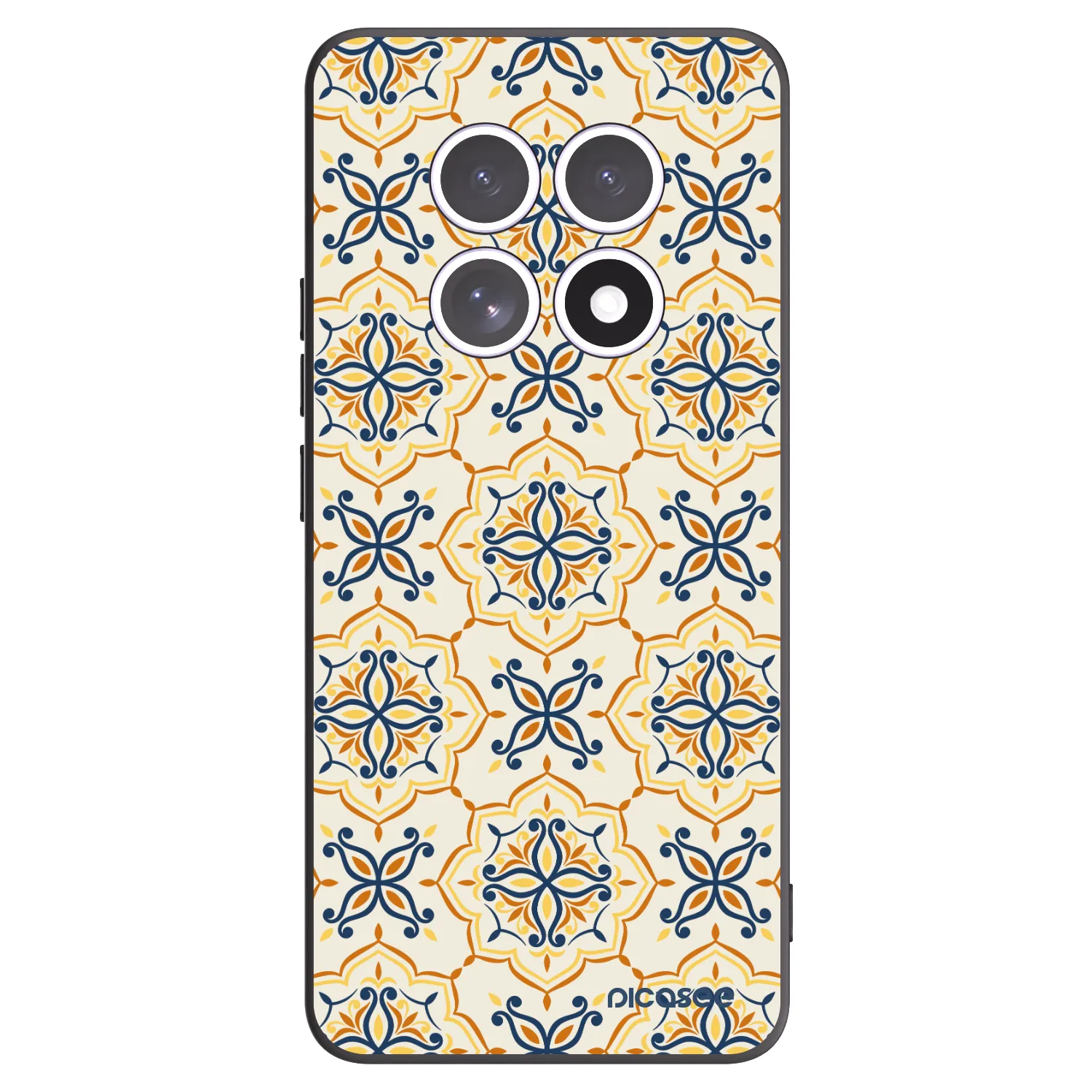 Picasee Xiaomi Redmi Note 15 5G Hülle - Schwarzes Silikon - Majolica