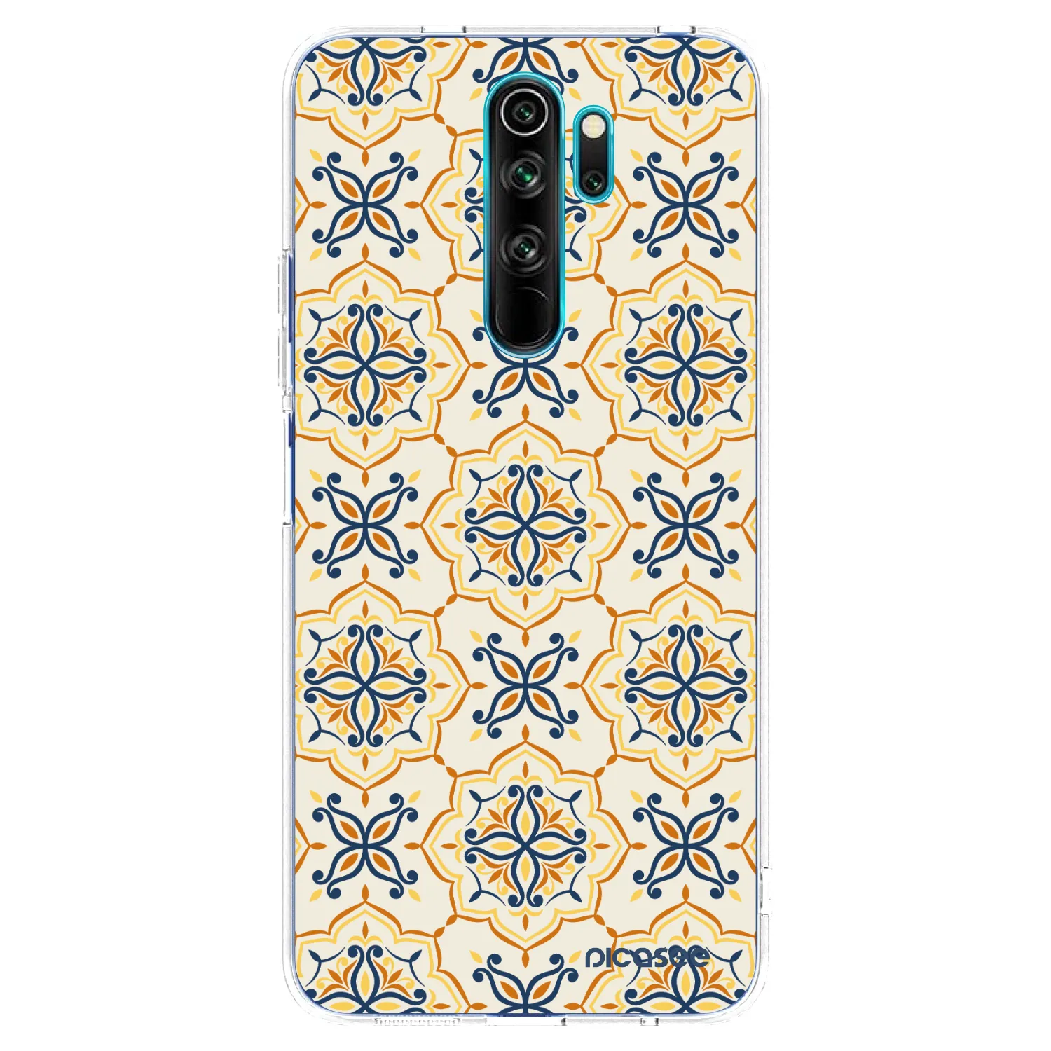 Picasee Xiaomi Redmi Note 8 Pro Hülle - Transparentes Silikon - Majolica