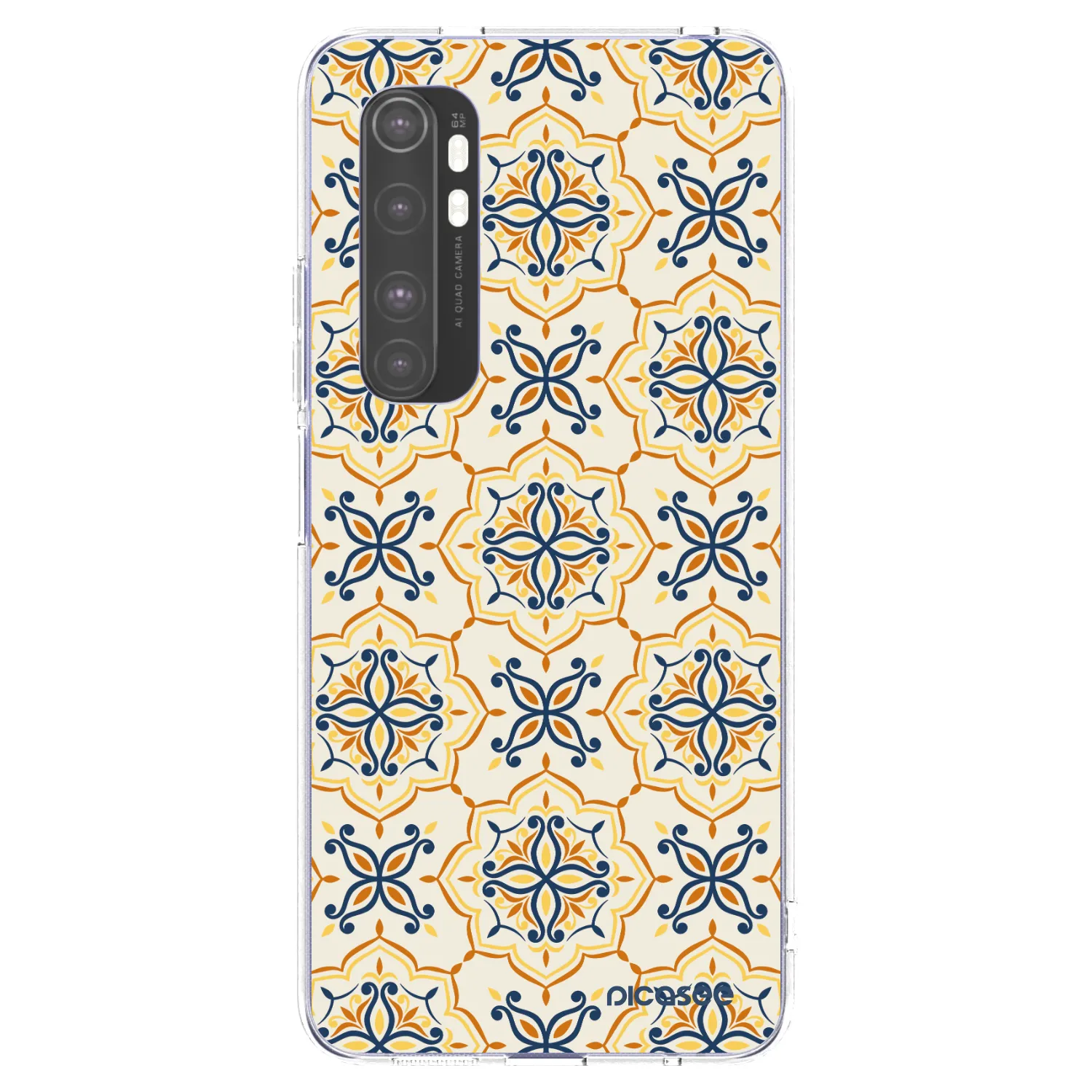 Picasee Xiaomi Mi Note 10 Lite Hülle - Transparentes Silikon - Majolica