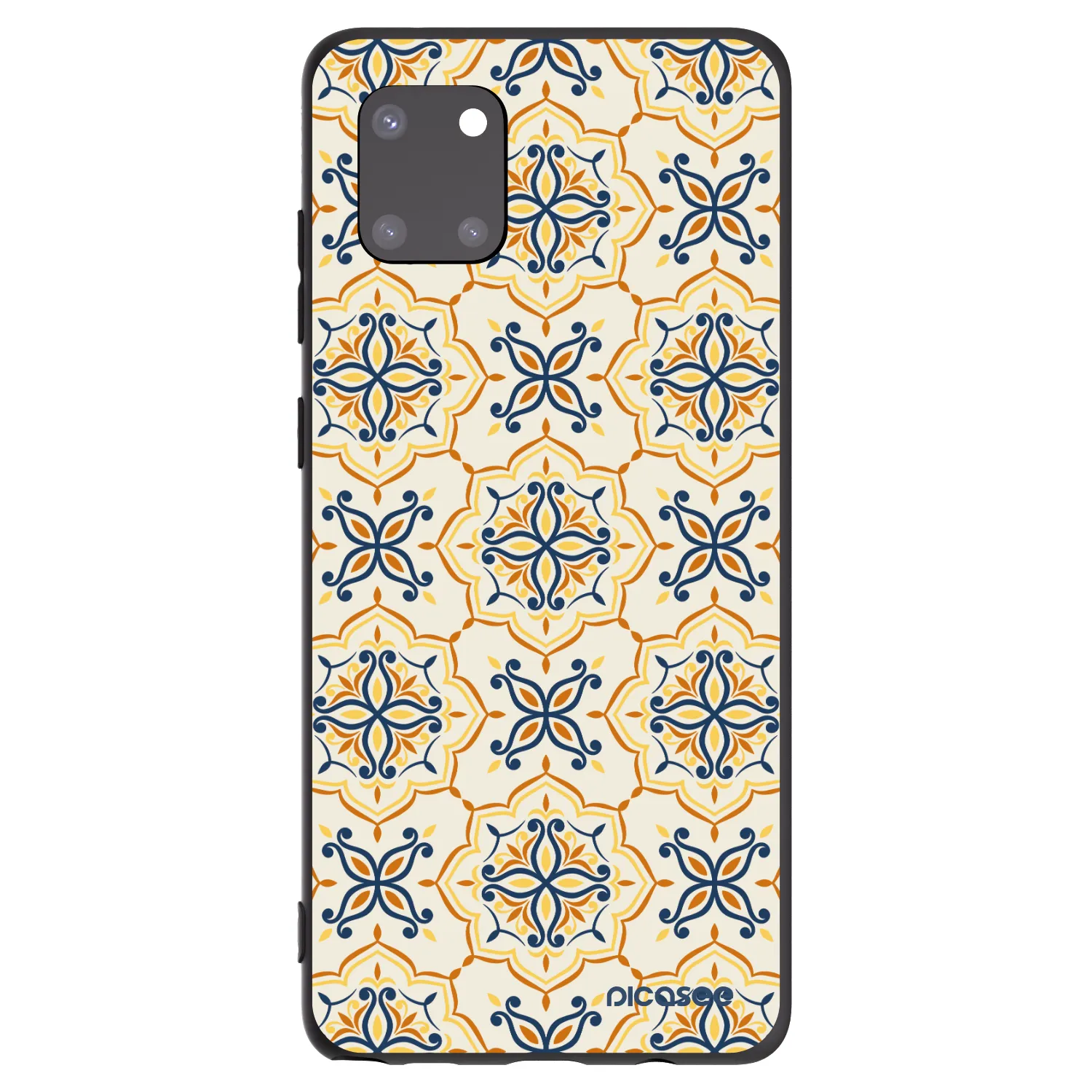 Picasee Samsung Galaxy Note 10 Lite N770F Hülle - Schwarzes Silikon - Majolica