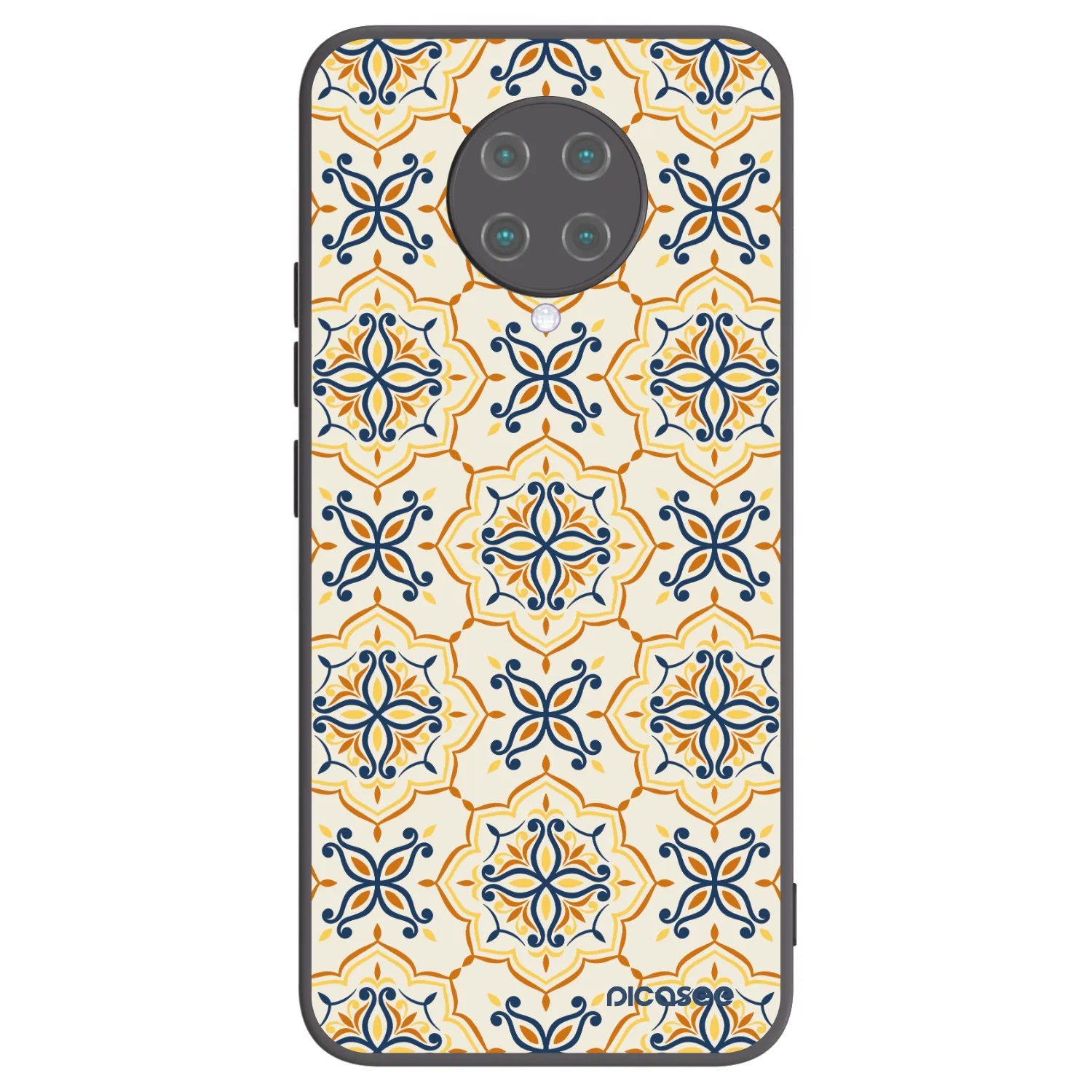 Picasee Xiaomi Poco F2 Pro Hülle - Schwarzes Silikon - Majolica