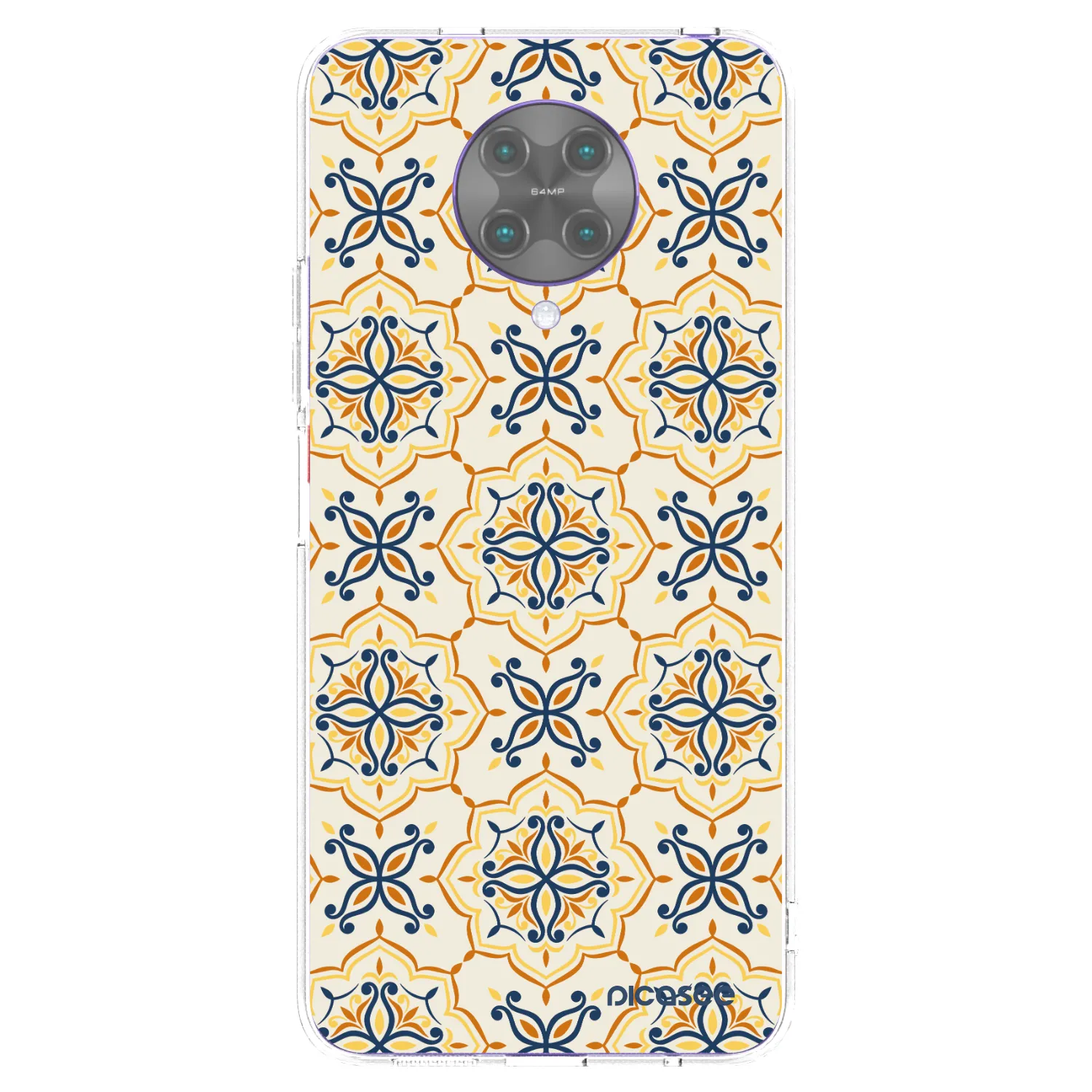 Picasee Xiaomi Poco F2 Pro Hülle - Transparentes Silikon - Majolica
