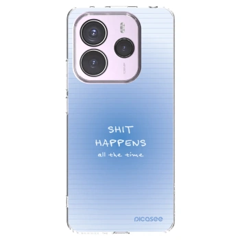 Picasee Xiaomi Redmi Note 14 5G Hülle - Transparentes Silikon - Oops Memo