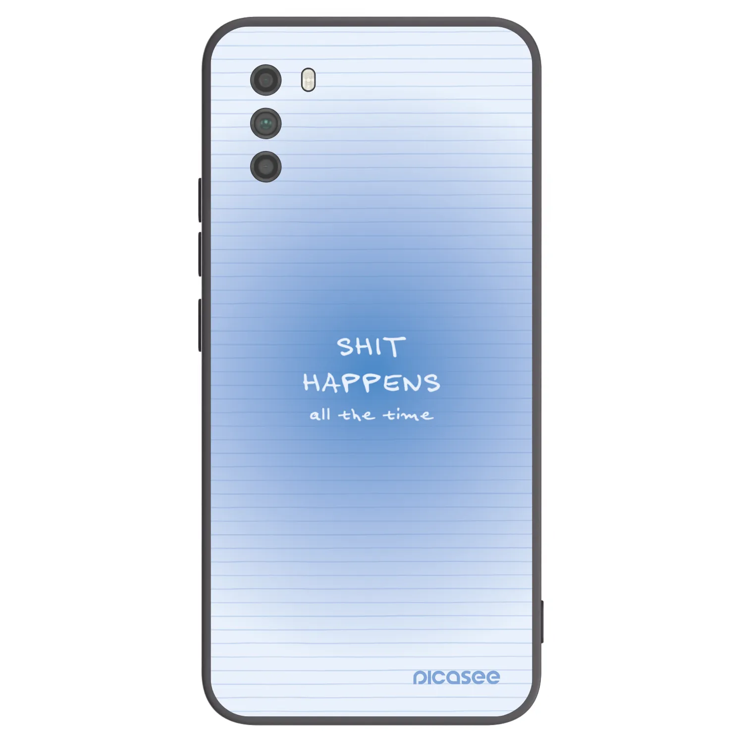 Picasee Xiaomi Poco M3 Hülle - Schwarzes Silikon - Oops Memo