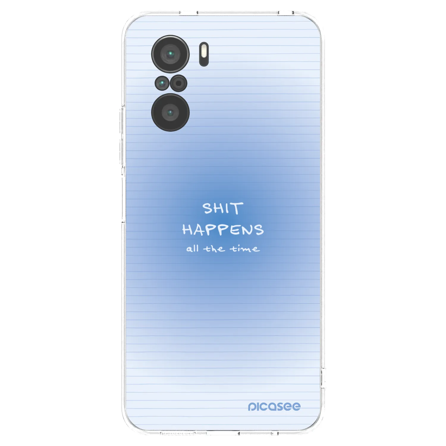 Picasee Xiaomi Poco F3 Hülle - Transparentes Silikon - Oops Memo