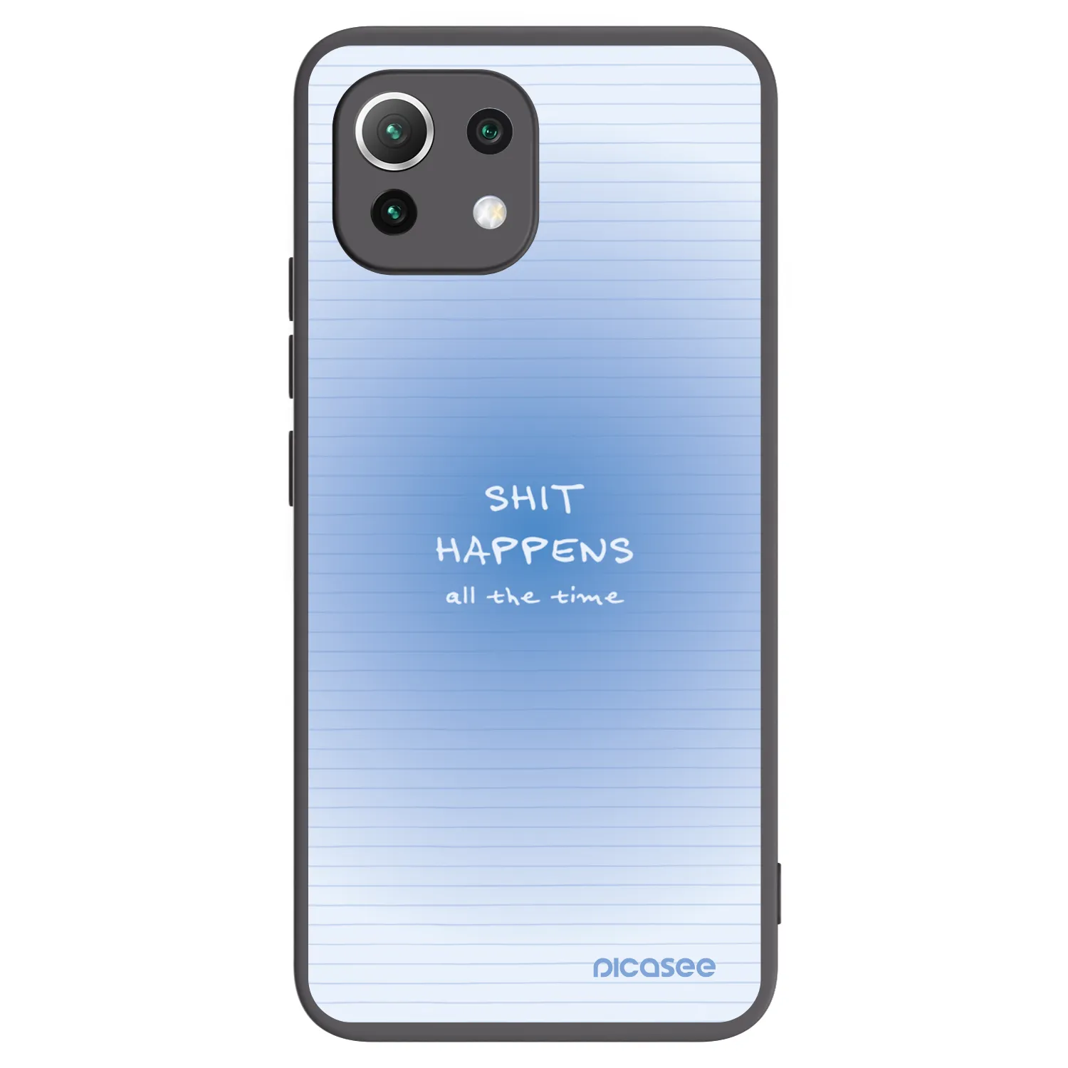 Picasee Xiaomi 11 Lite 5G NE Hülle - Schwarzes Silikon - Oops Memo