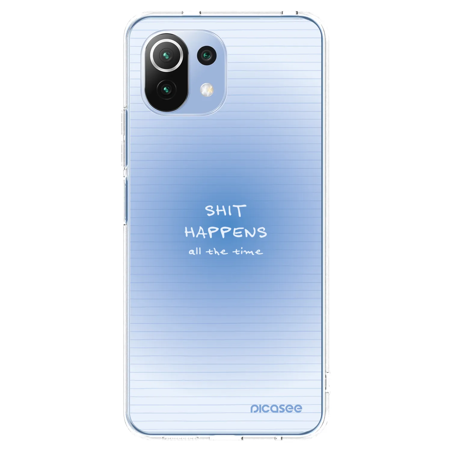 Picasee Xiaomi 11 Lite 5G NE Hülle - Transparentes Silikon - Oops Memo