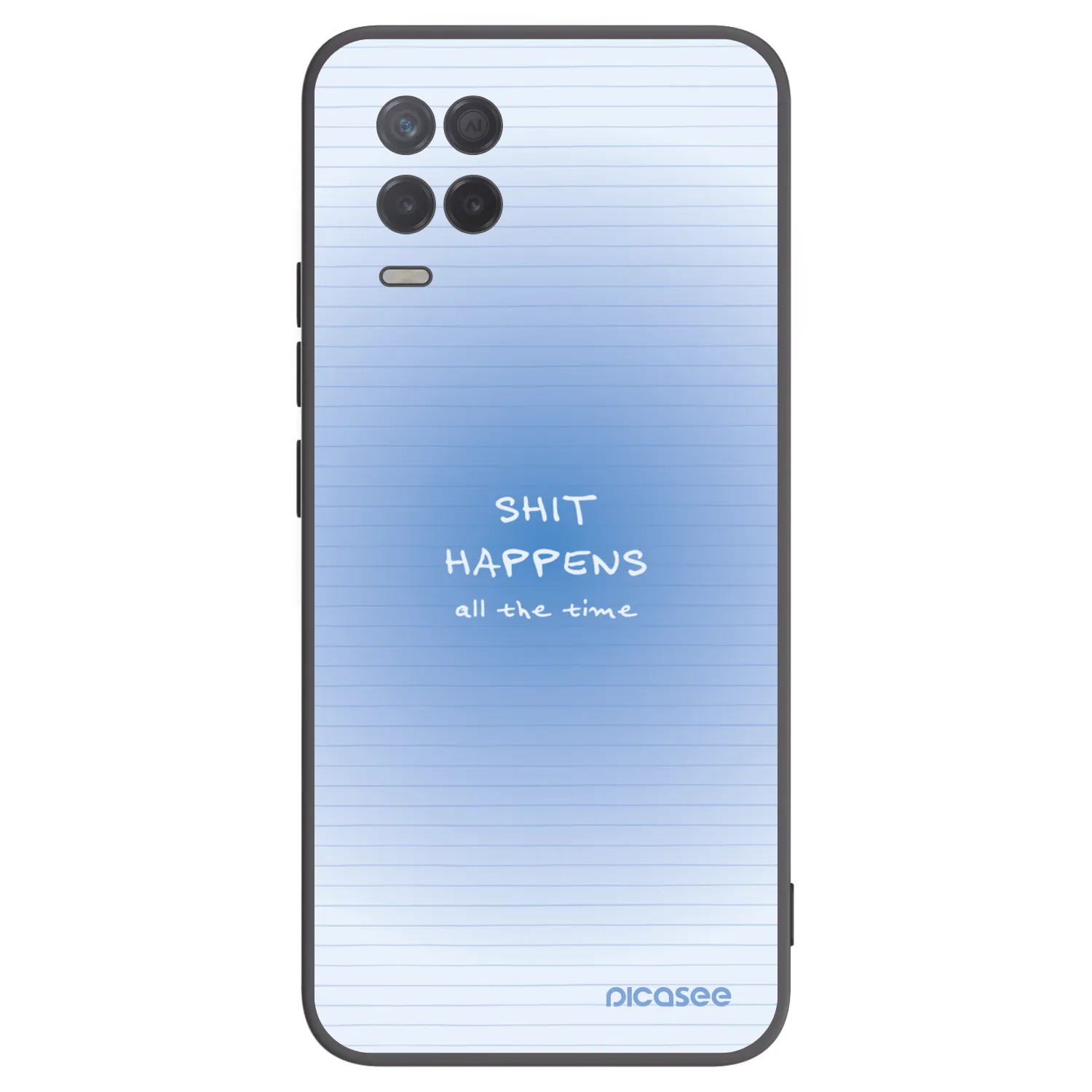 Picasee Realme 8 5G Hülle - Schwarzes Silikon - Oops Memo