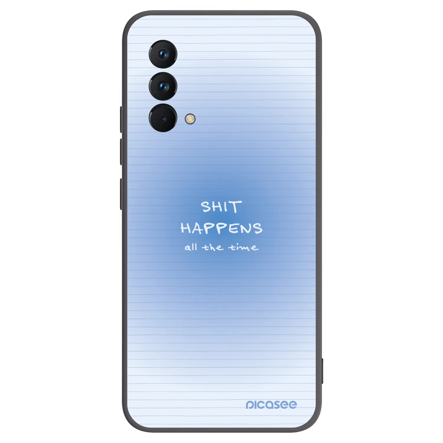 Picasee Realme GT Master Edition 5G Hülle - Schwarzes Silikon - Oops Memo