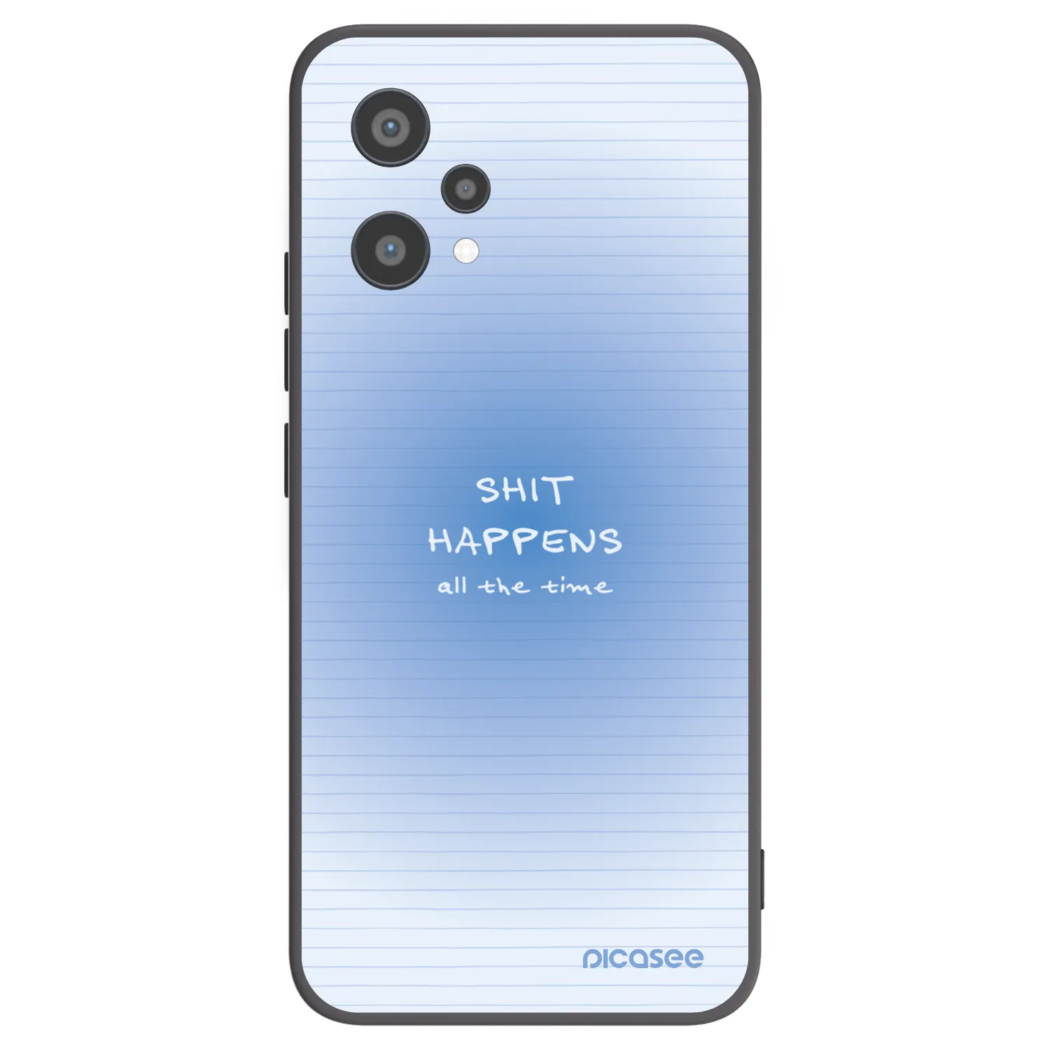 Picasee Realme 9 Pro 5G Hülle - Schwarzes Silikon - Oops Memo