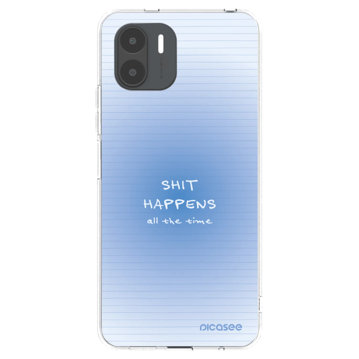 Picasee Xiaomi Redmi A1 Hülle - Transparentes Silikon - Oops Memo