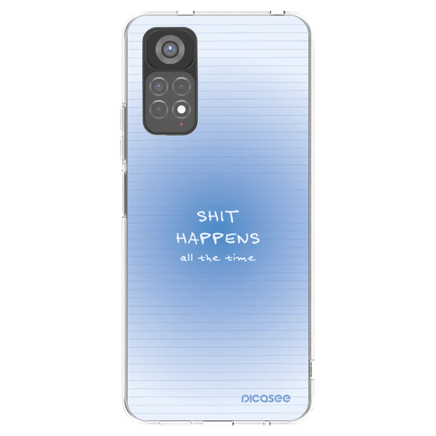 Picasee Xiaomi Redmi Note 11S 5G Hülle - Transparentes Silikon - Oops Memo