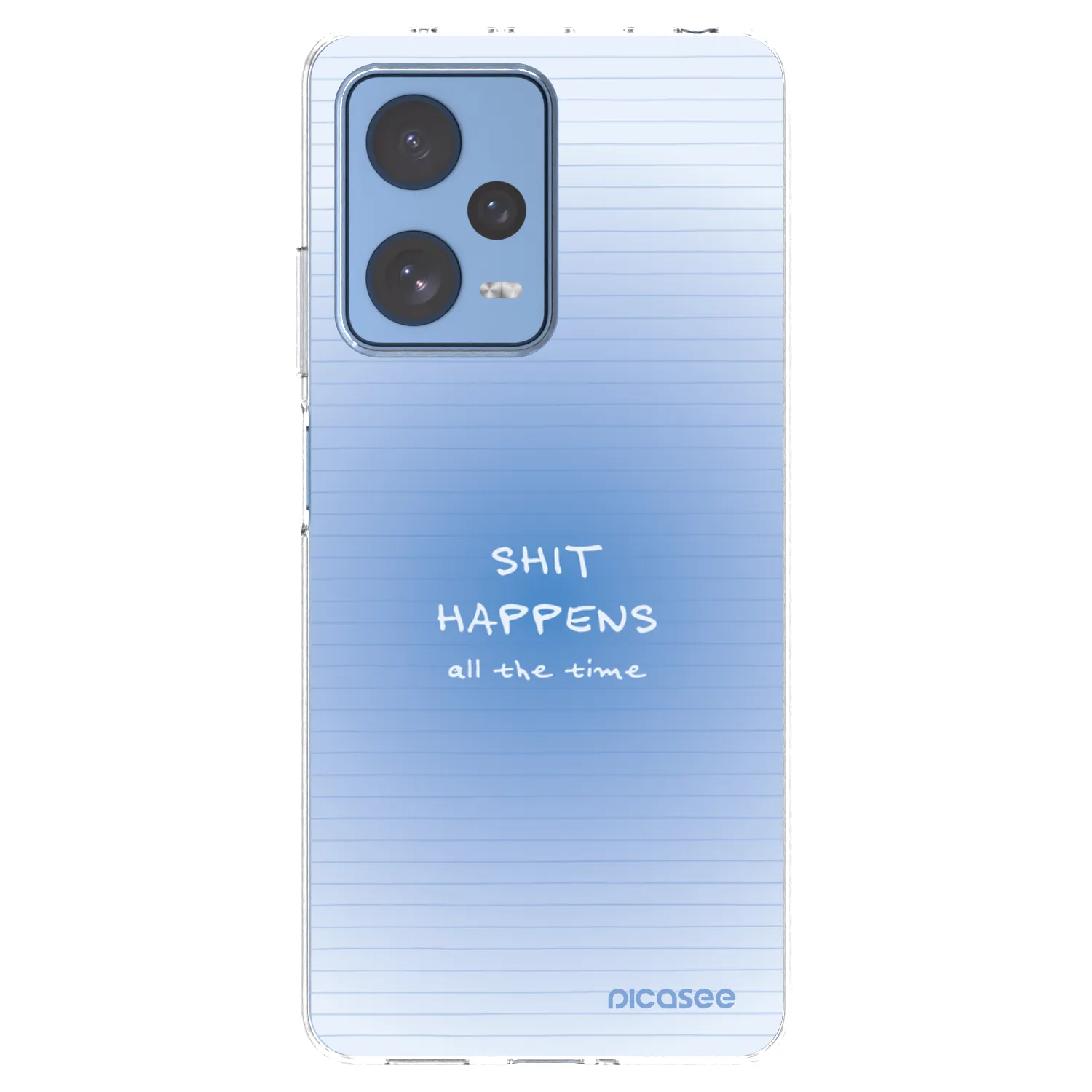 Picasee Xiaomi Redmi Note 12 Pro 5G Hülle - Transparentes Silikon - Oops Memo