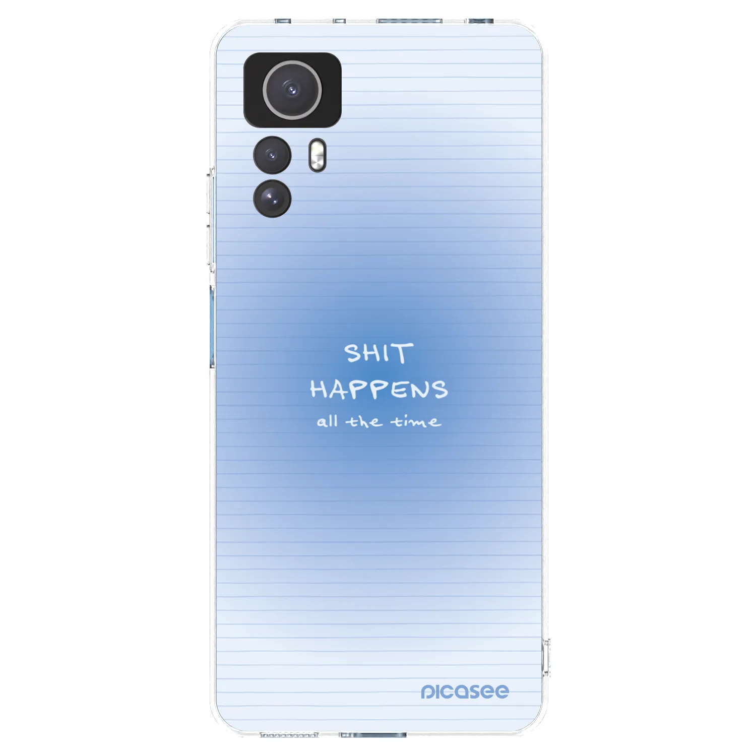 Picasee Xiaomi Redmi Note 12S Hülle - Transparentes Silikon - Oops Memo