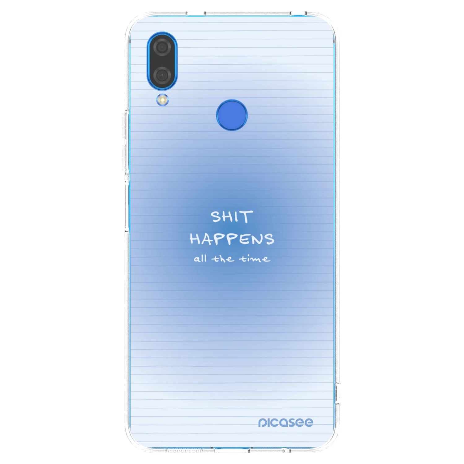 Picasee Huawei Nova 3 Hülle - Transparentes Silikon - Oops Memo