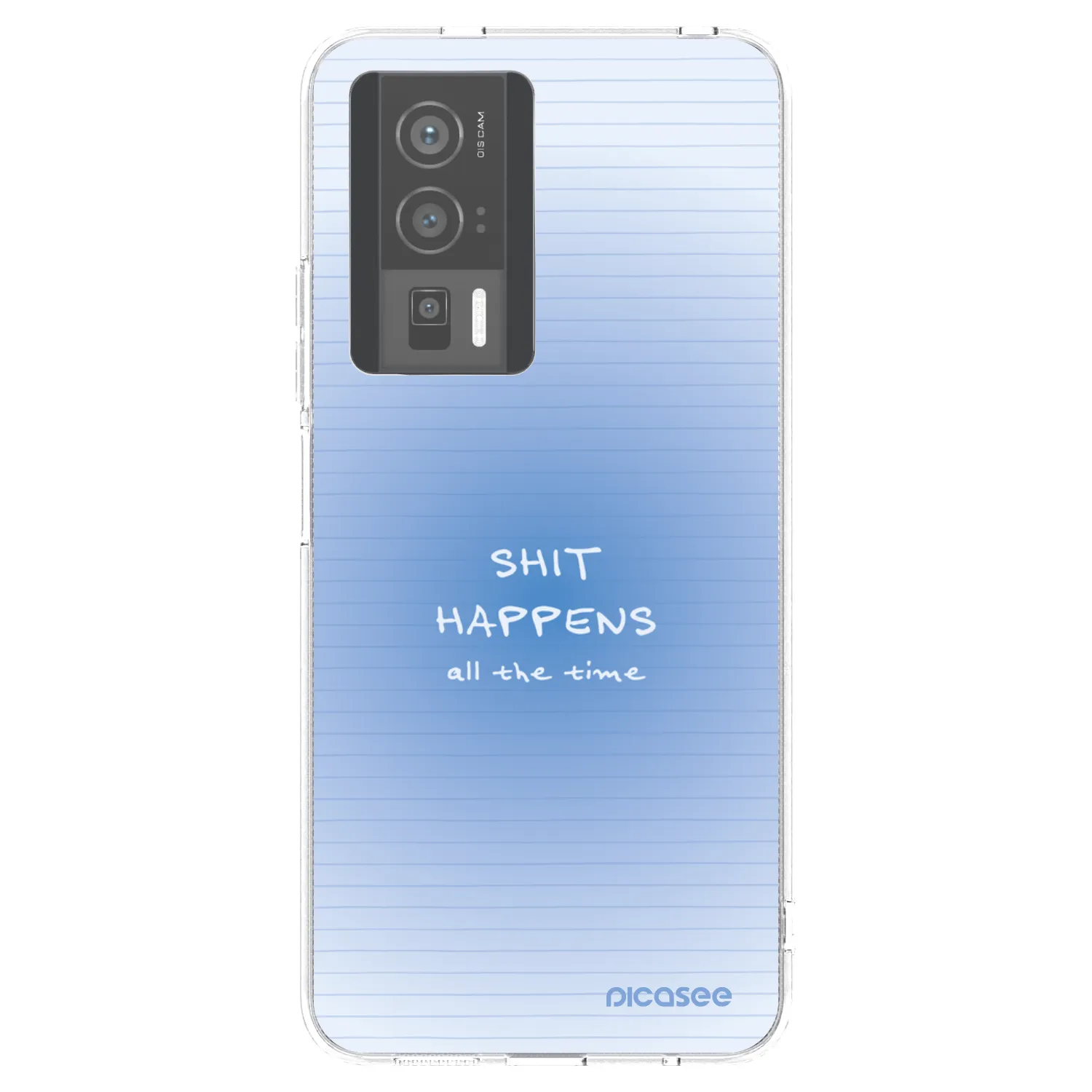Picasee Xiaomi Poco F5 Pro 5G Hülle - Transparentes Silikon - Oops Memo