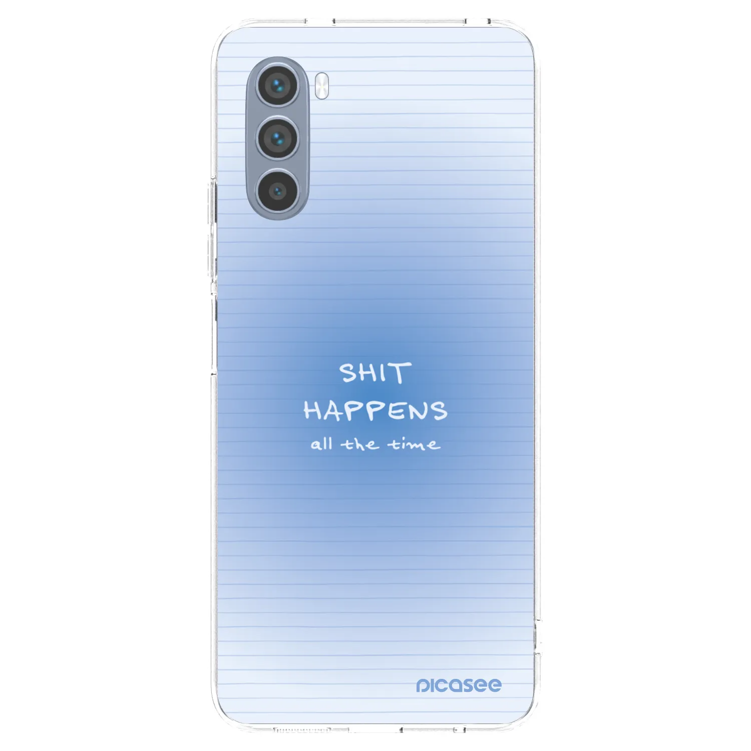 Picasee Motorola Moto G62 Hülle - Transparentes Silikon - Oops Memo